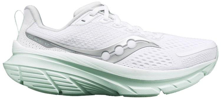 Saucony Wmns Guide 17 White Jade