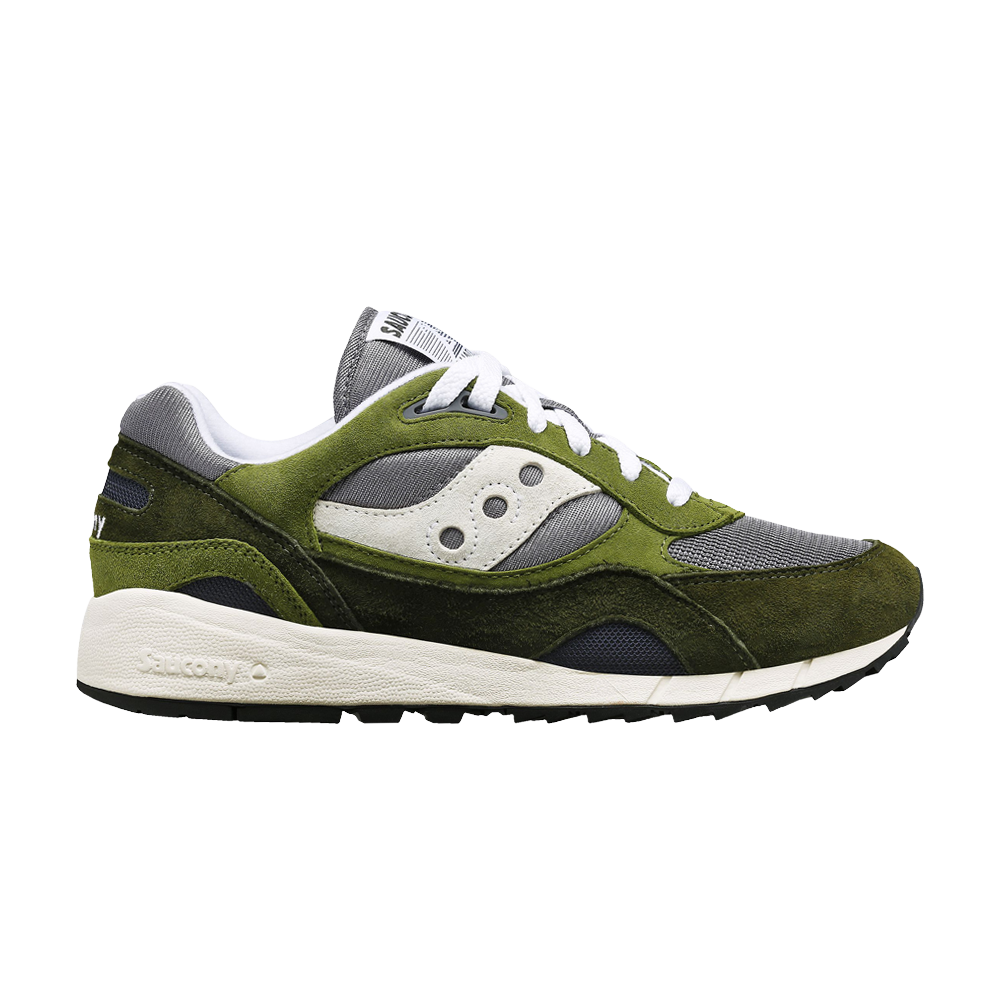 Pre-owned Saucony Shadow 6000 'forest Grey' In Green