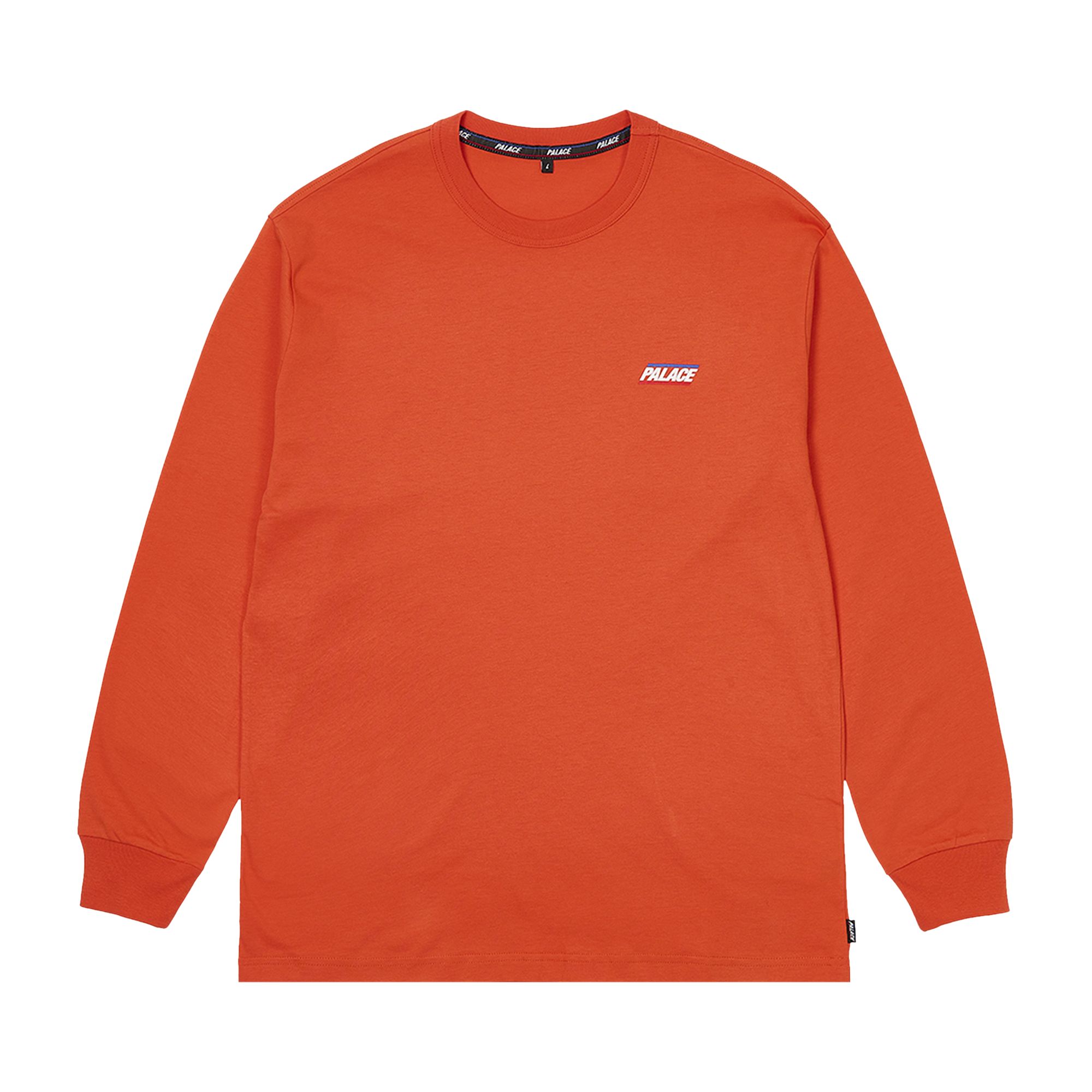 Pre-owned Palace Basically A Long-sleeve 'rouge' | Red | Men's Size Xl