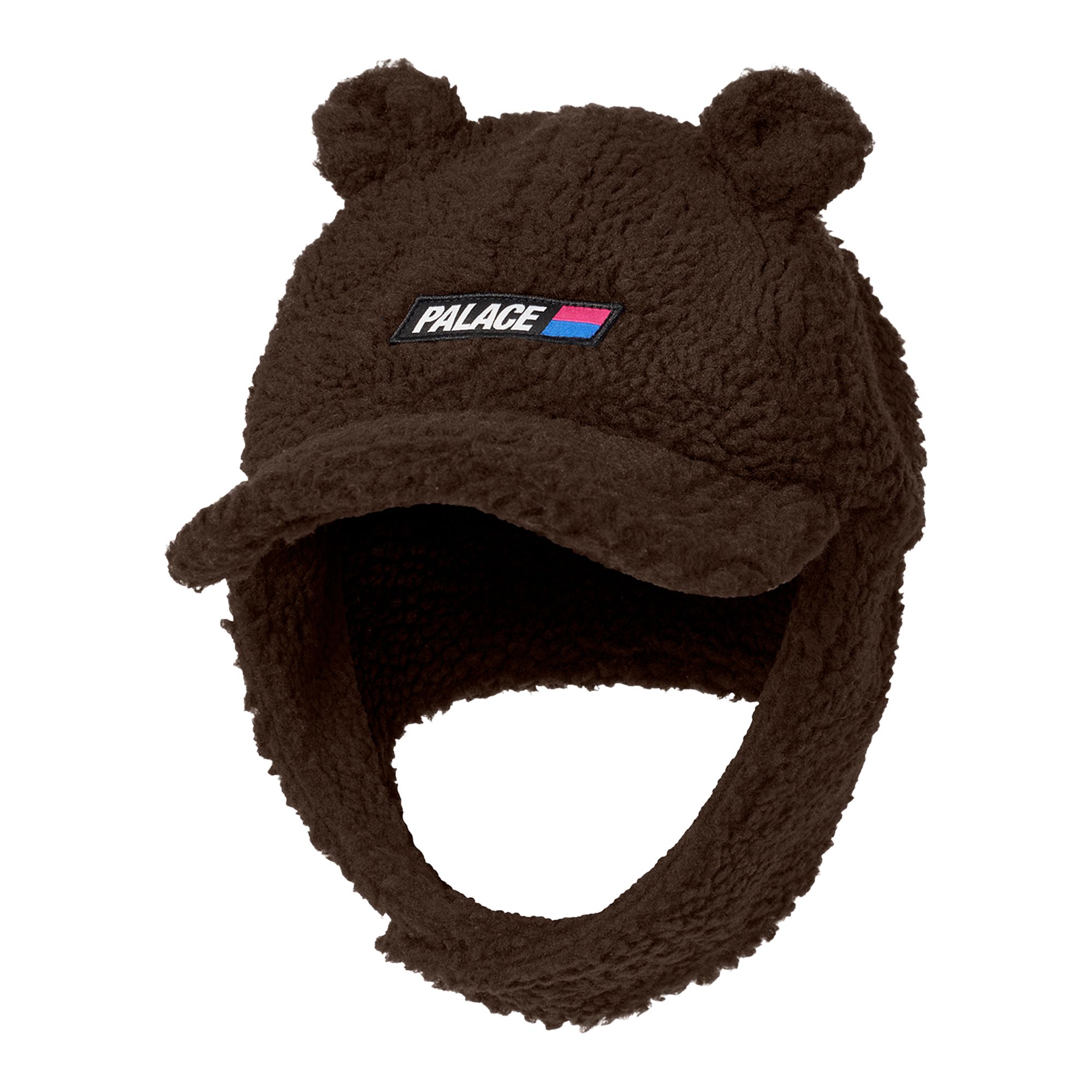 Pre-owned Palace Teddy Ears Earflapper 'brown'