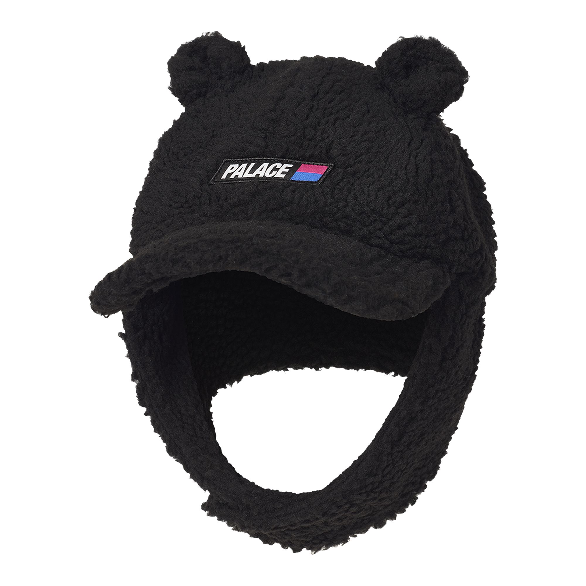 Pre-owned Palace Teddy Ears Earflapper 'black'