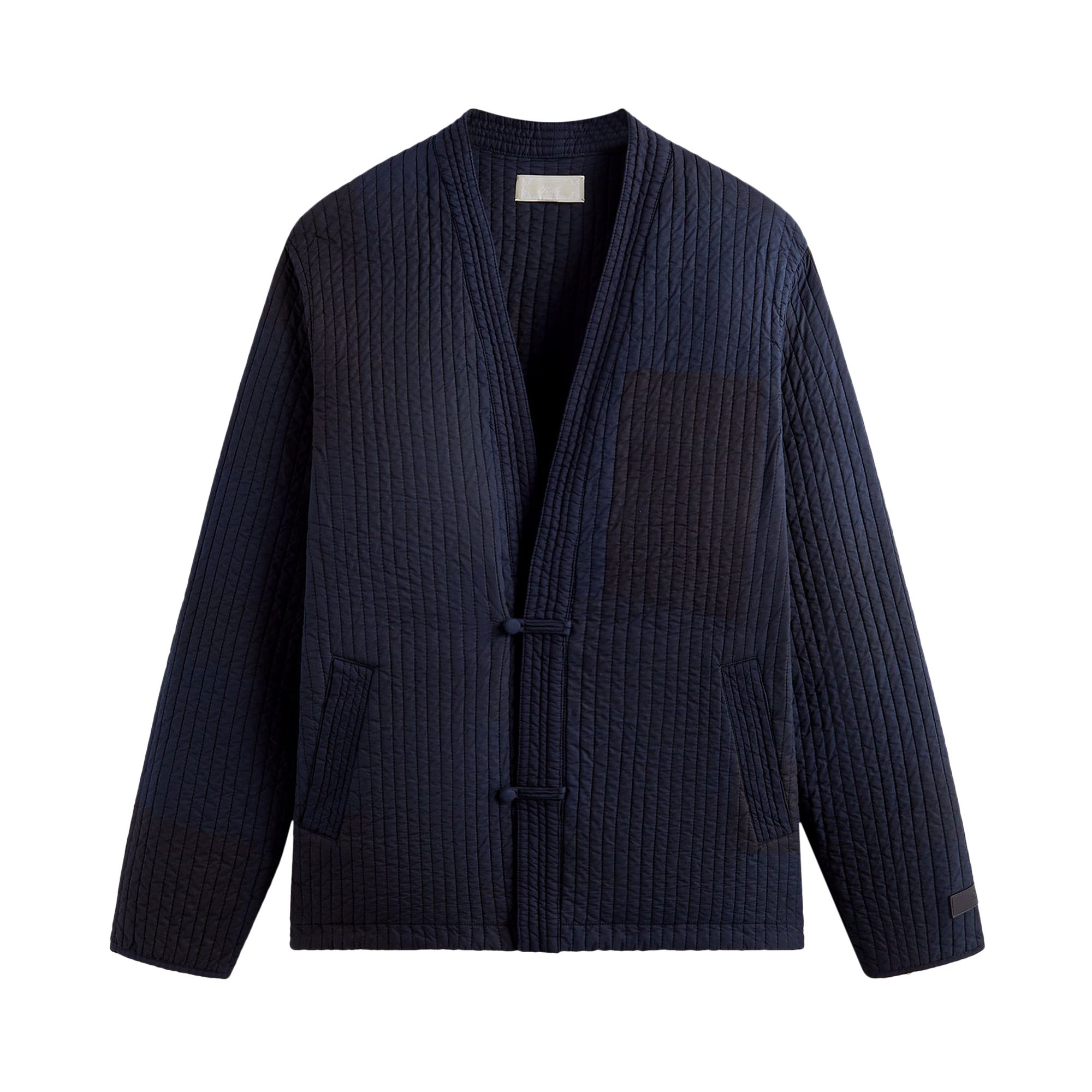 Kith Abbott Quilted Gi Jacket 'Ink' | Blue | Men's Size XL
