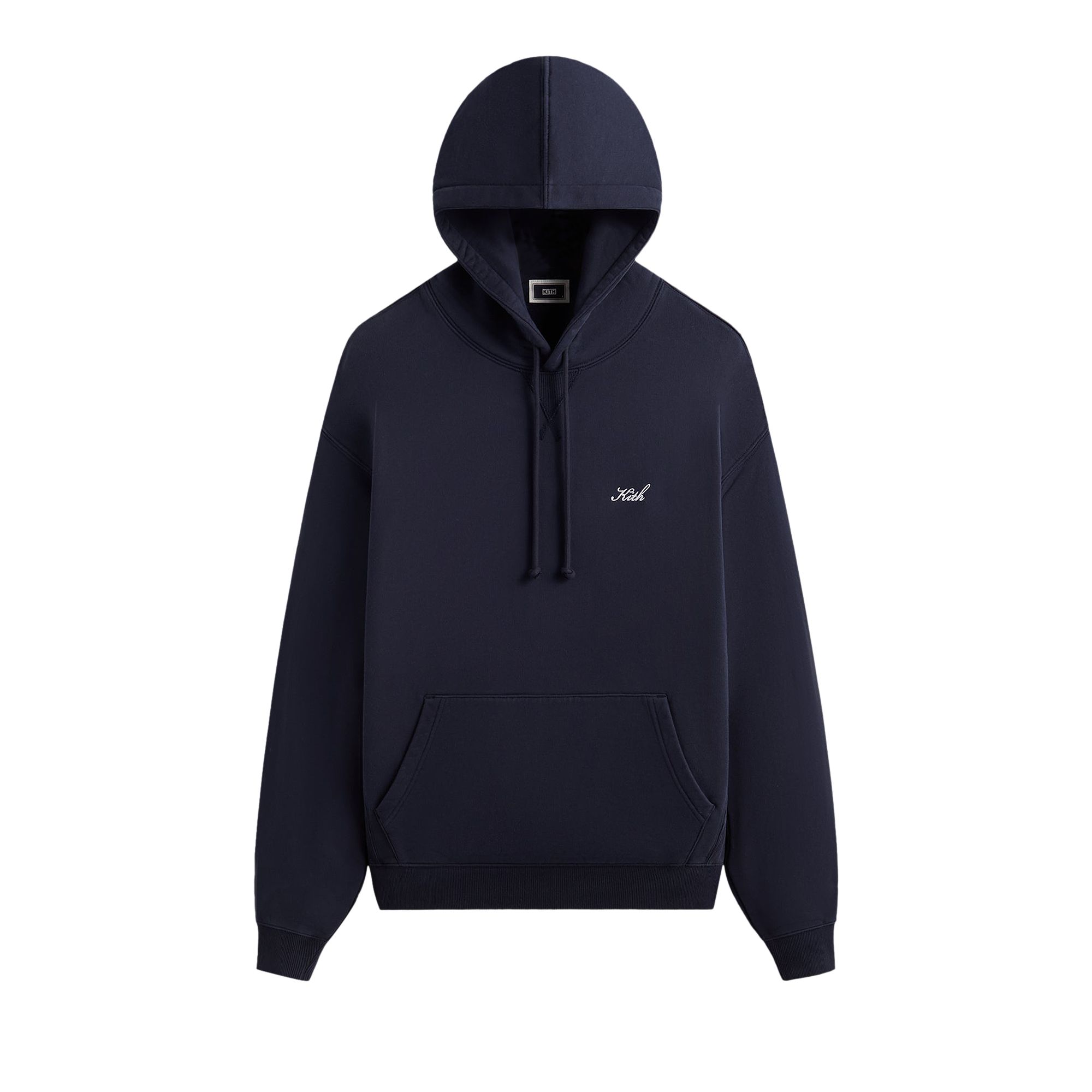 Pre-owned Kith Williams Iii Hoodie 'nocturnal' | Blue | Men's Size Xxl
