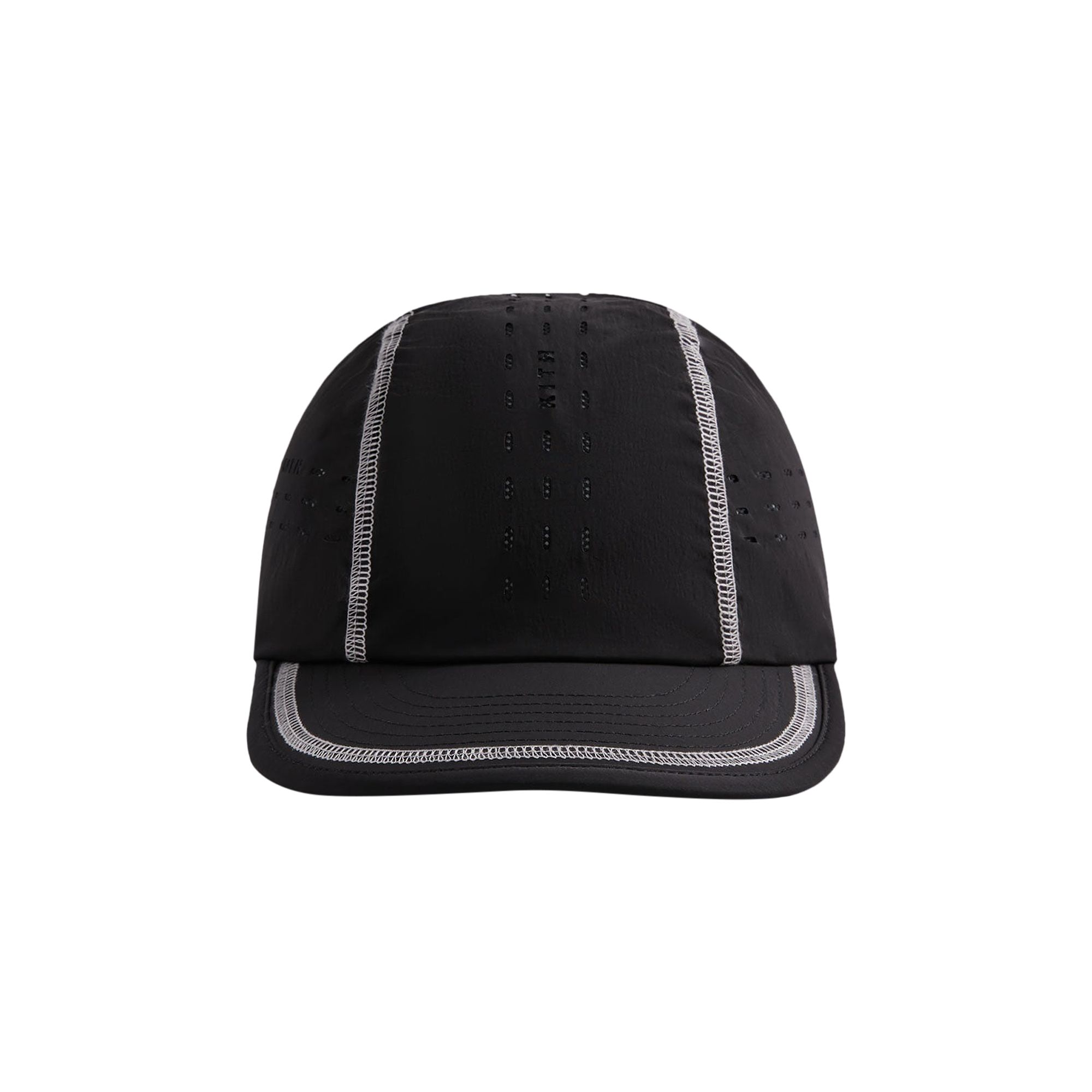 Pre-owned Kith Wrinkle Nylon Griffey Camper Hat 'black' | Men's Size Onesize