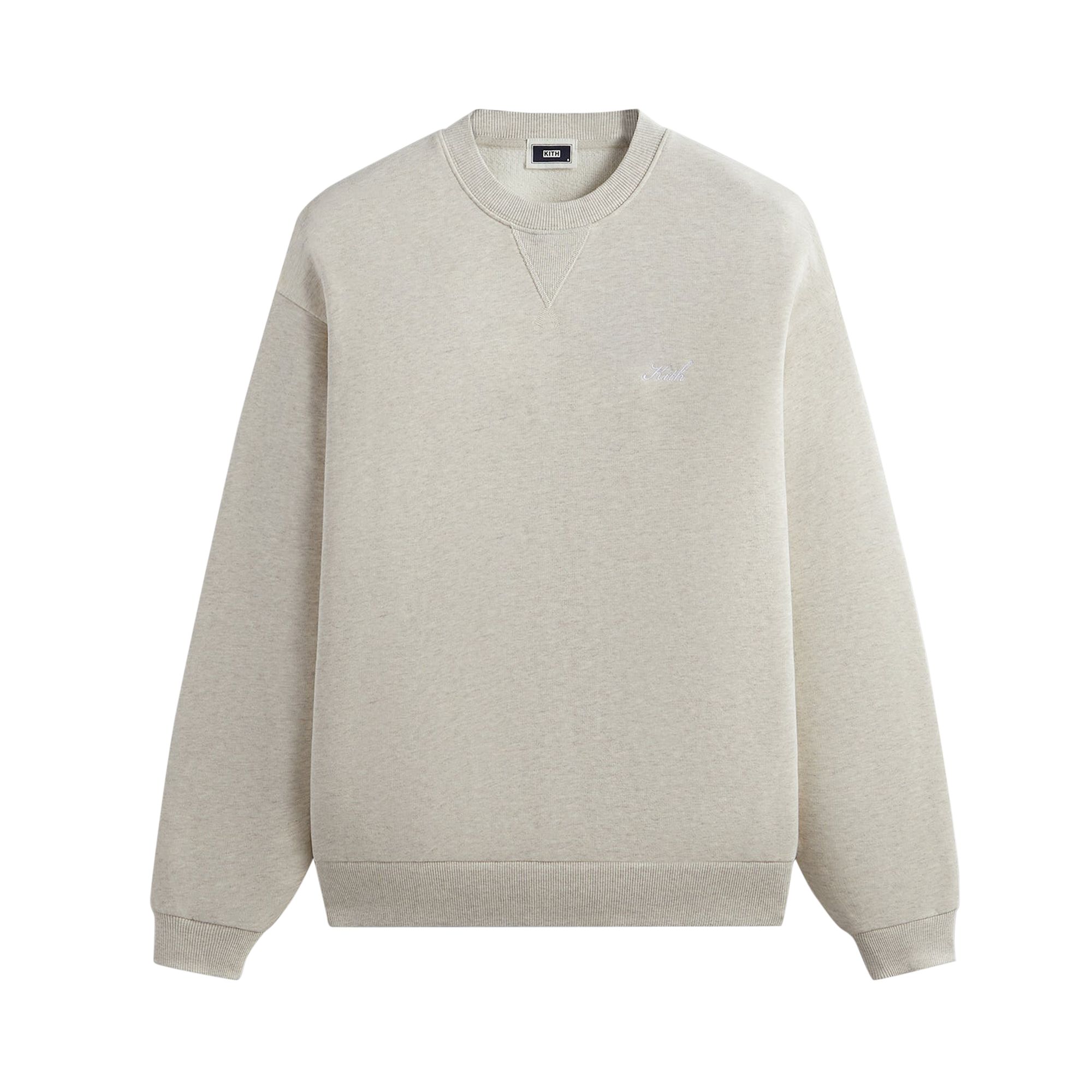 Pre-owned Kith Nelson Crewneck 'sandy Heather' | Tan | Men's Size S In Brown