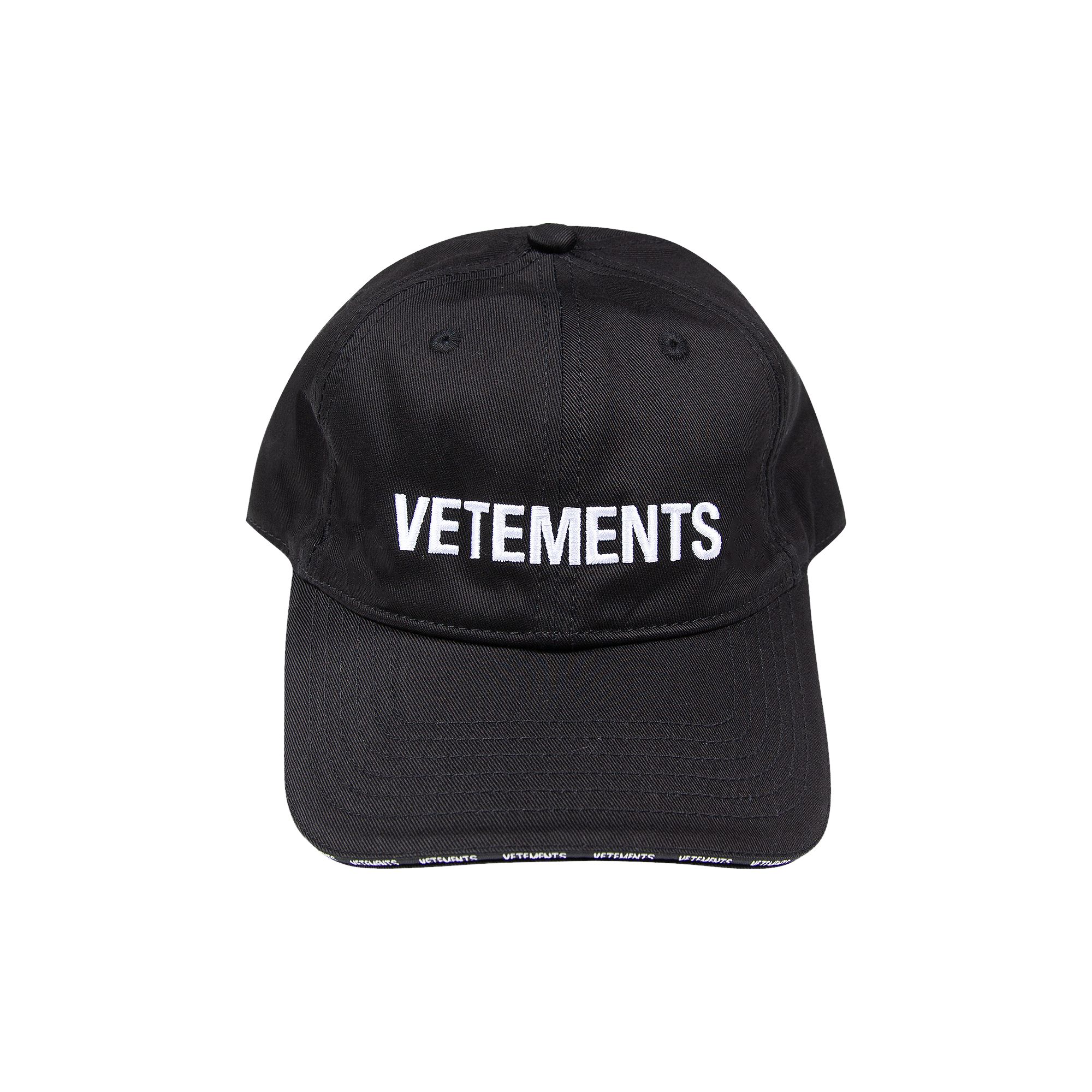 Pre-owned Vetements Iconic Logo Cap 'black'
