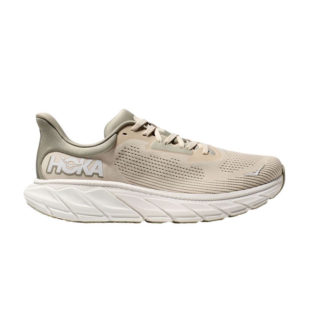 HOKA Arahi 7 'Oat Milk Barley' | Cream | Men's Size 12.5