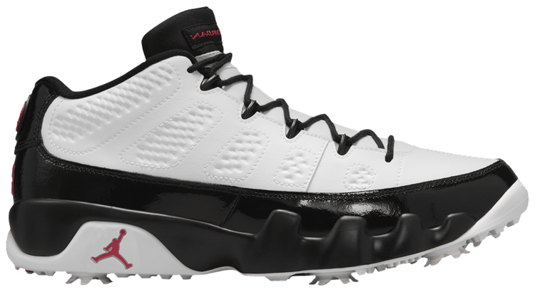 Jordan 9 hotsell white black red