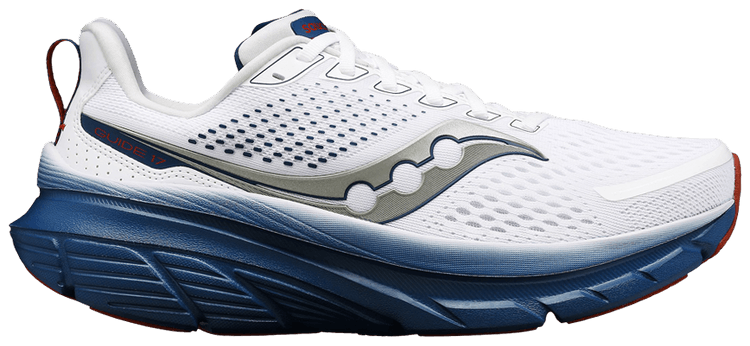 Saucony Guide 17 White Navy