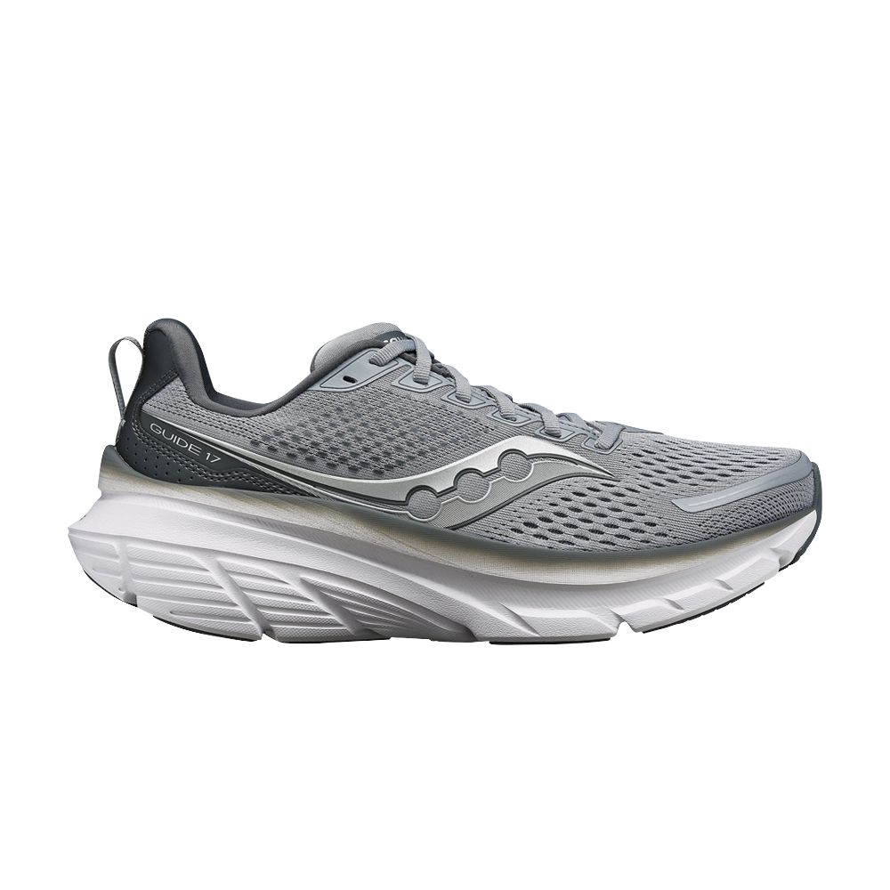 Pre-owned Saucony Guide 17 'flint Shadow' In Grey