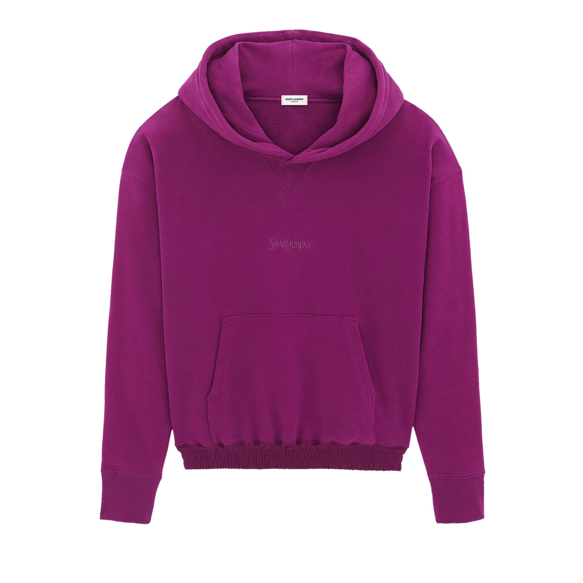 Pre-owned Saint Laurent Hoodie 'fuchsia' | Pink | Men's Size L