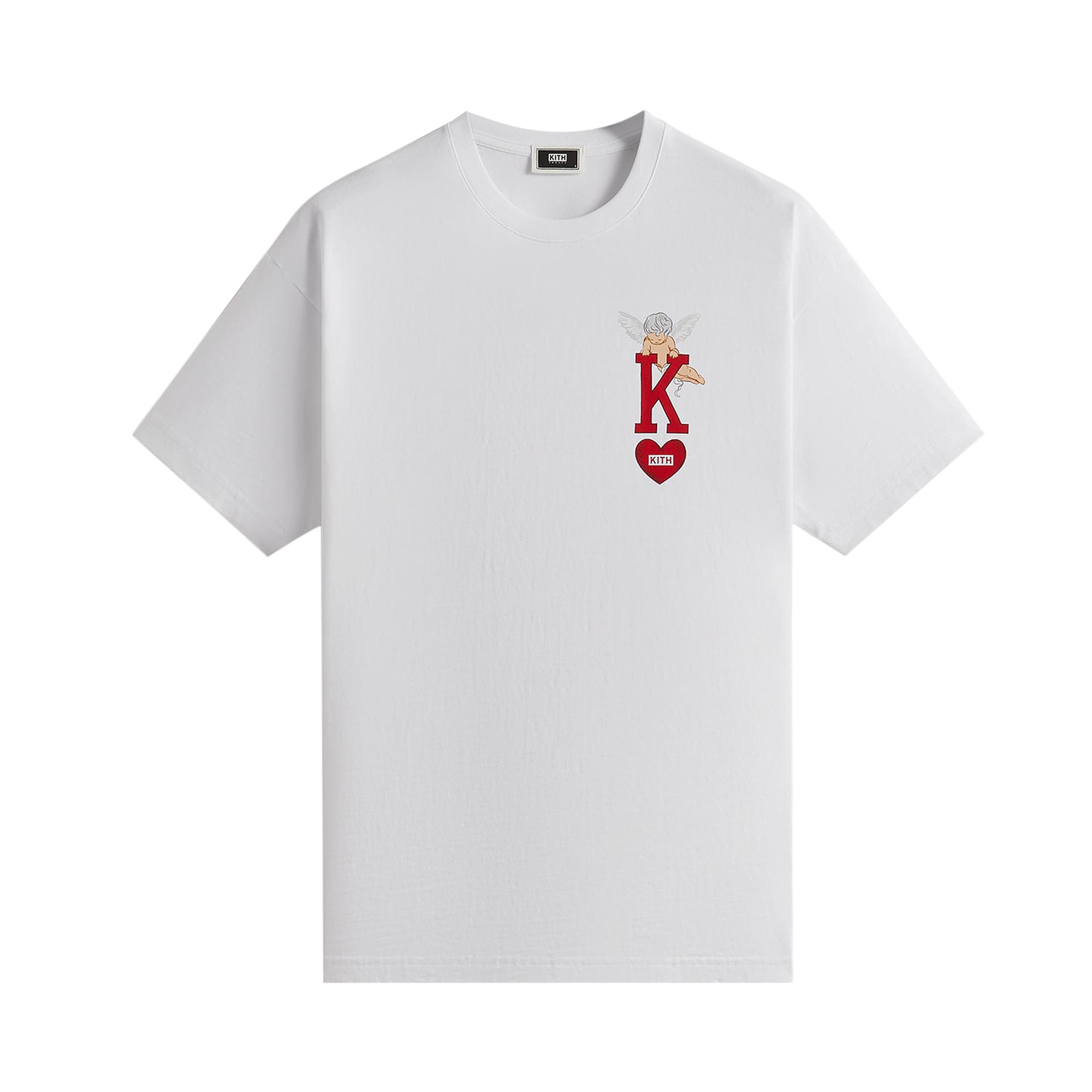 Pre-owned Kith Of Hearts Tee 'white' | Men's Size Xxl