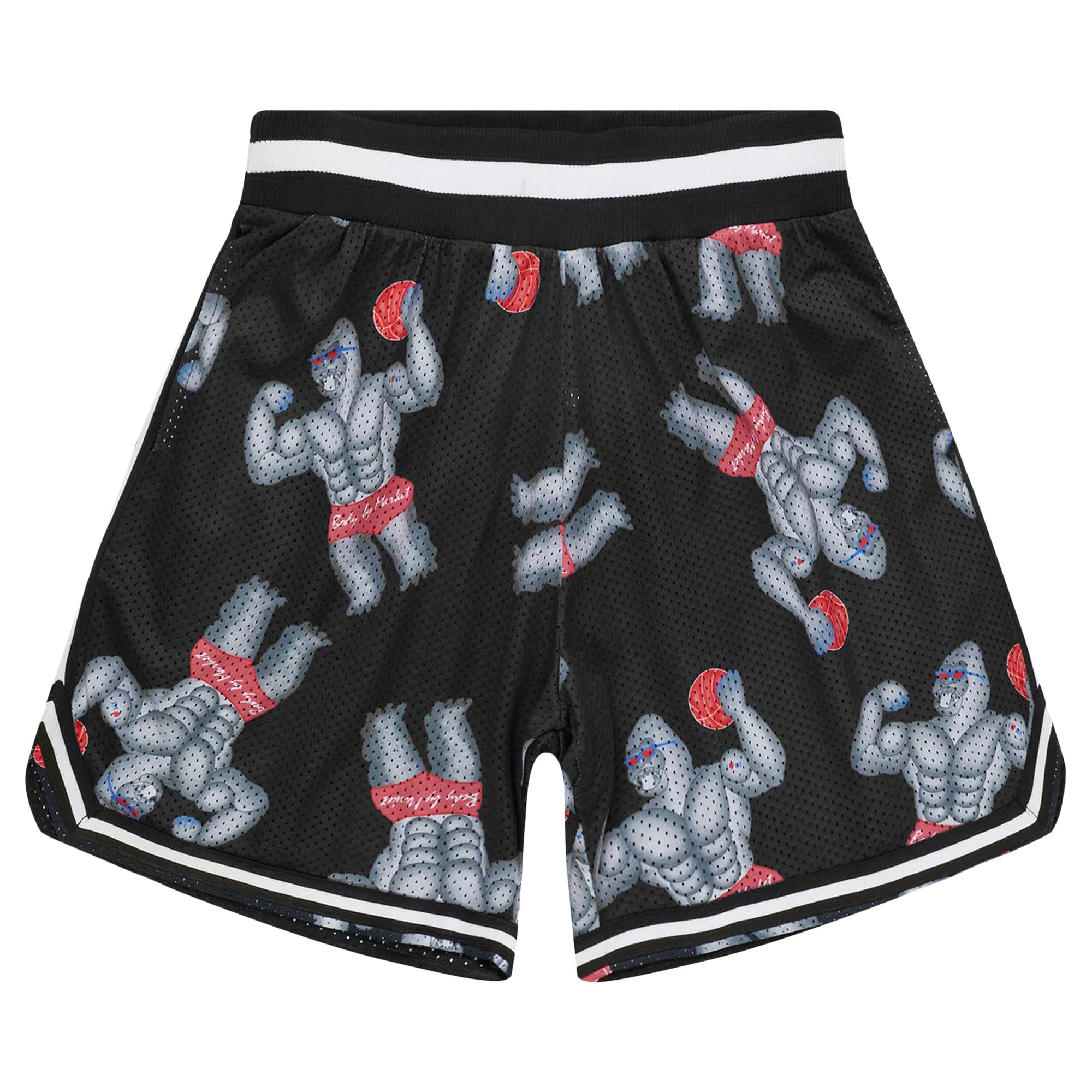Pre-owned Market Body By Basketball Shorts 'black' | Men's Size Xxl