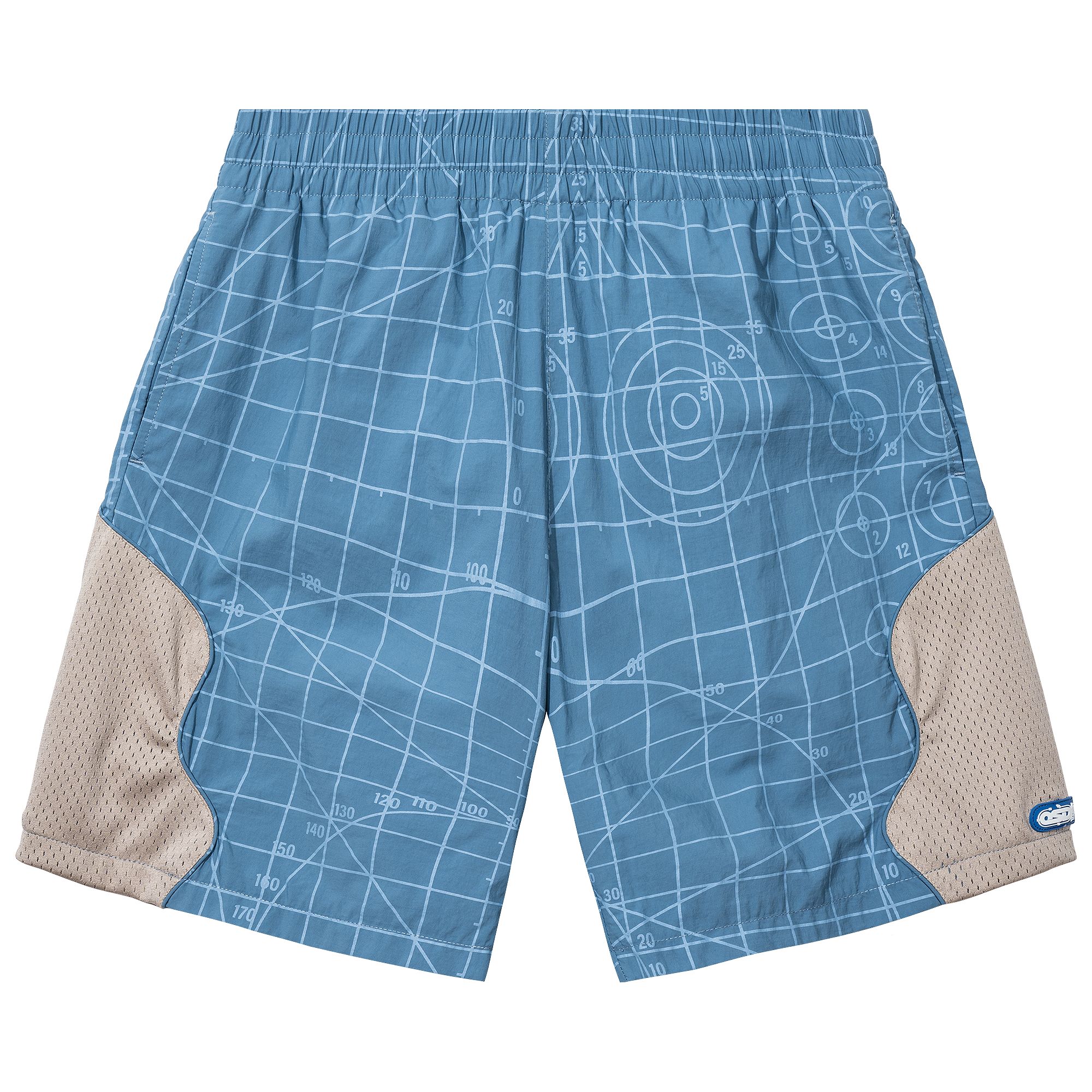 Pre-owned Market Open Source Camp Shorts 'wave' | Blue | Men's Size S