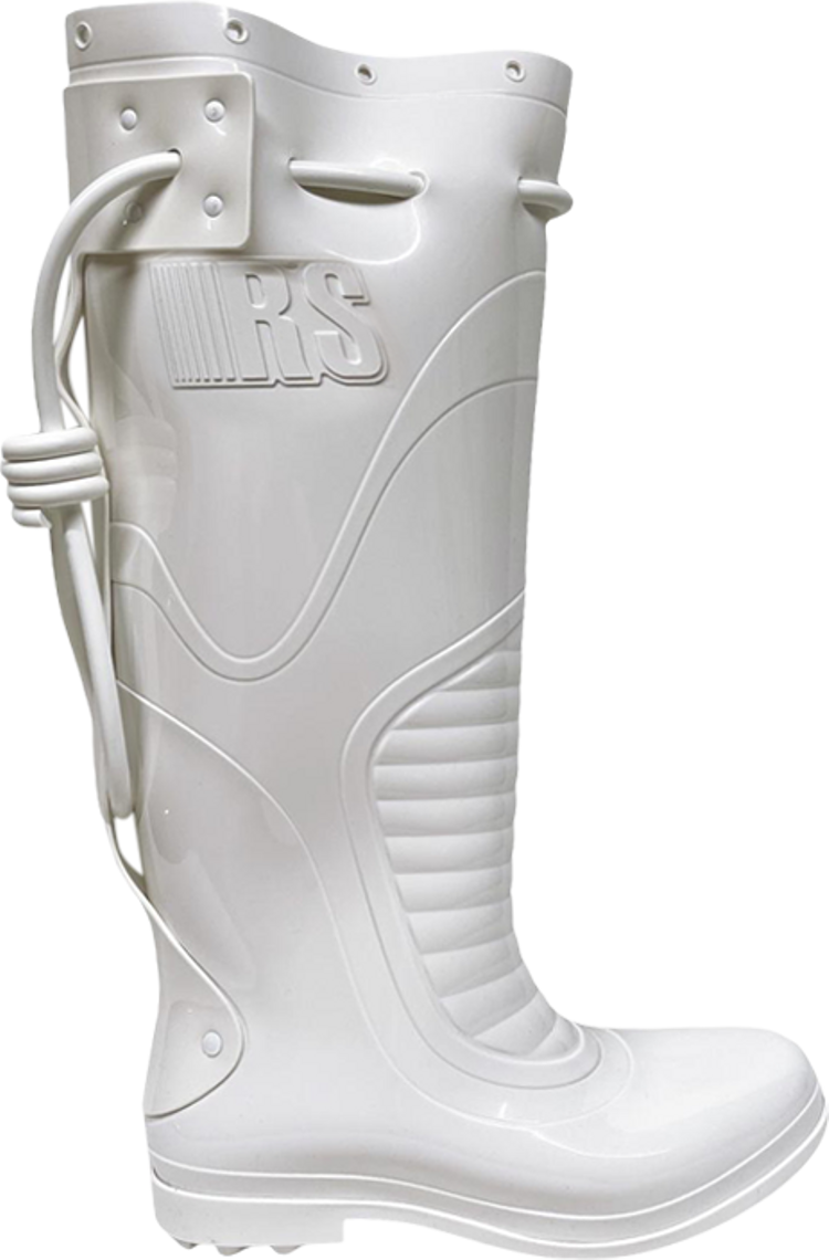 Raf Simons Future Wellington Boots 'White'