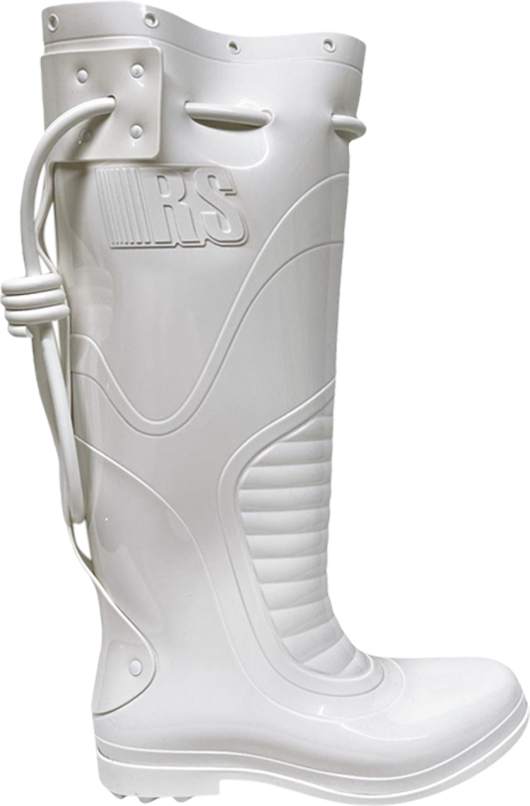 Raf Simons Future Wellington Boots White