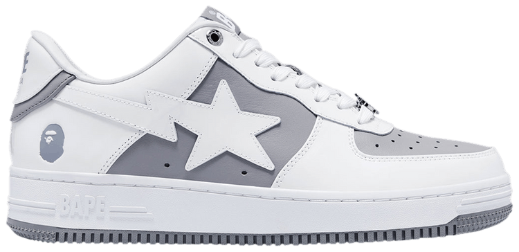 Bapesta #6 'Patent Leather Pack - Grey'