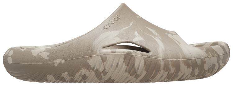 Crocs Mellow Slide Marbled Mushroom Cobblestone