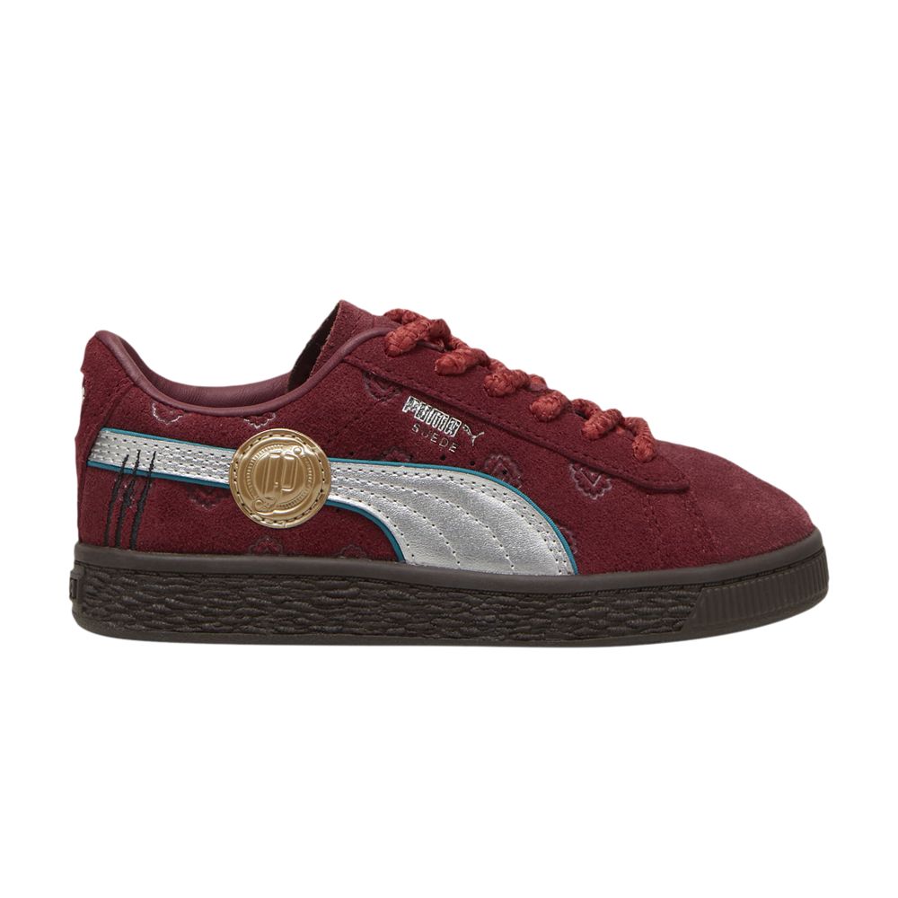 Pre-owned Puma One Piece X Suede Little Kid 'red Hair Pirates' | Kid's Size 12.5