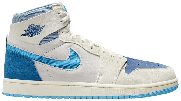 Jordan 1 dark powder blue top