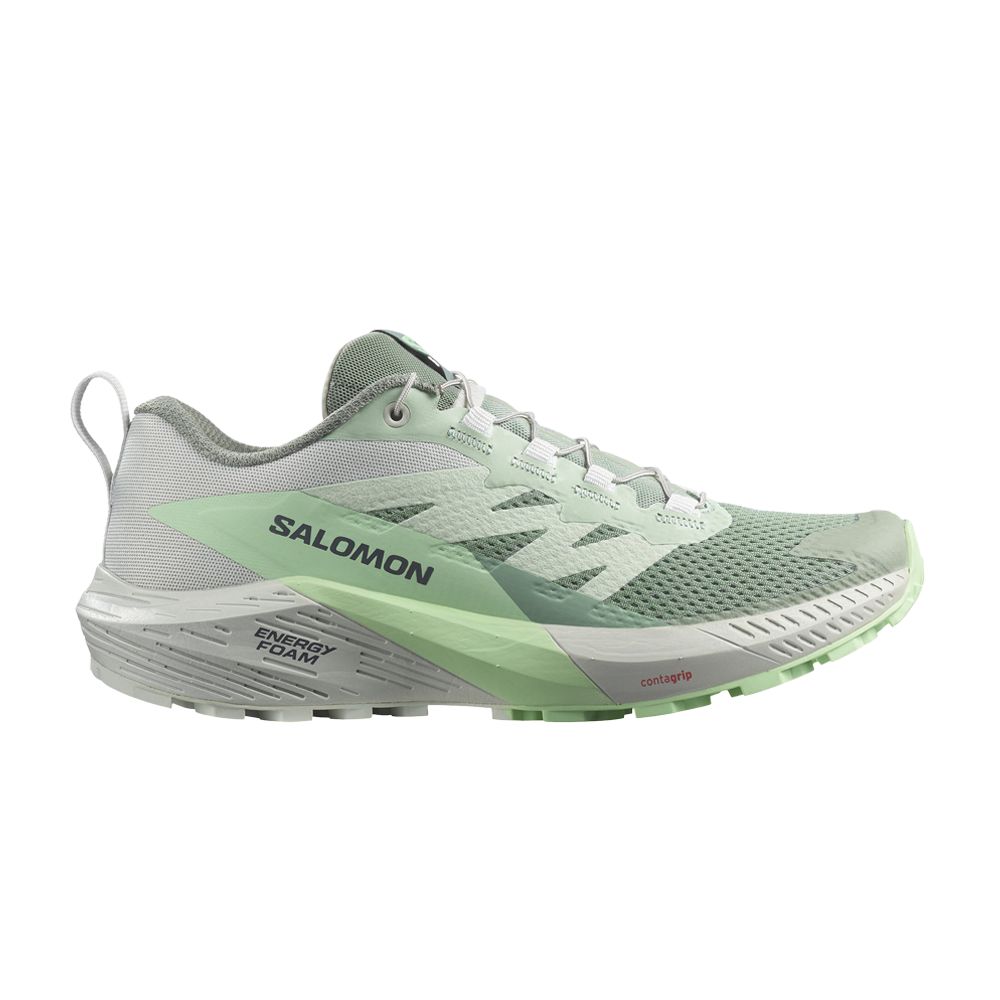 Salomon Wmns Sense Ride 5 'Lily Pad Metal' | Green | Women's Size 6