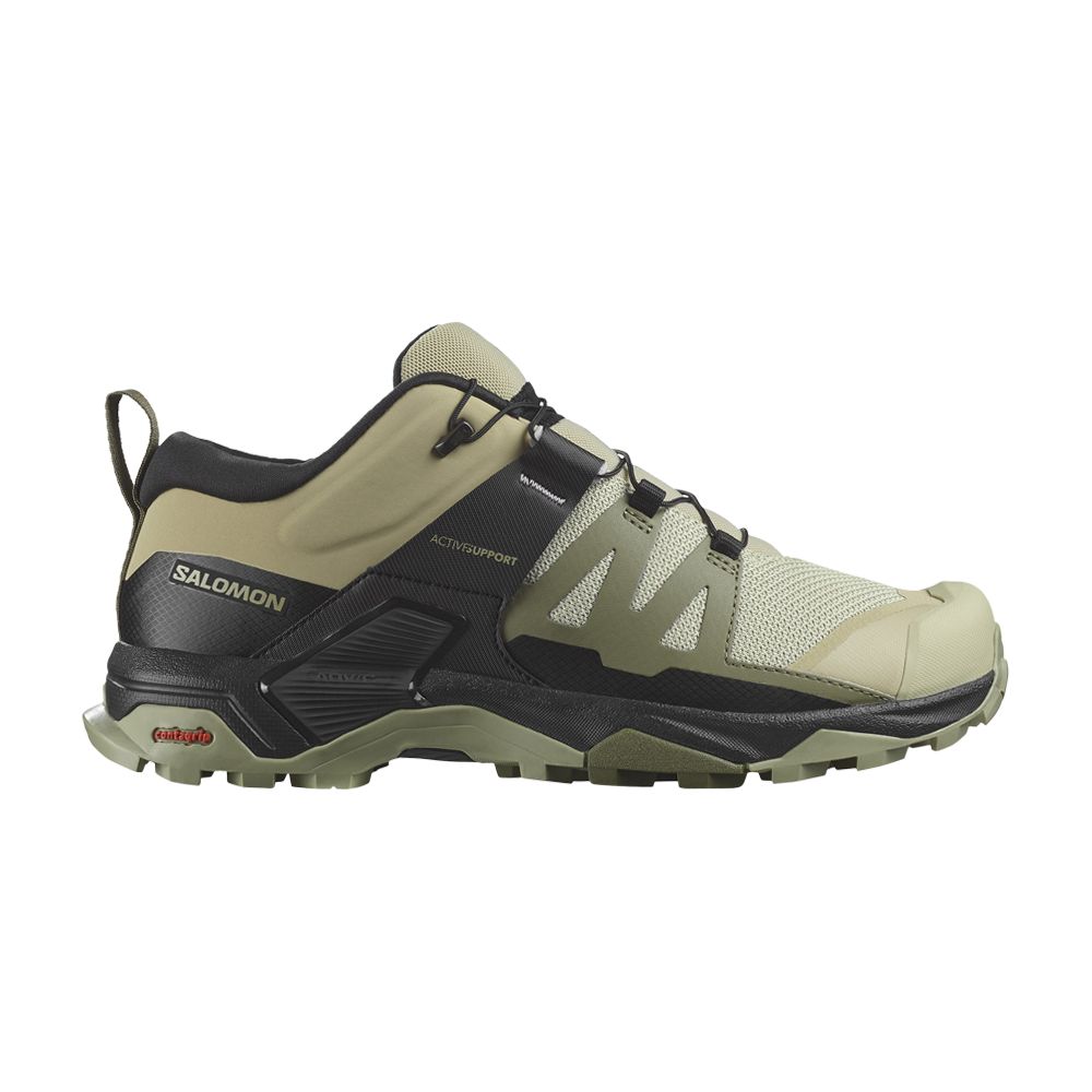 Pre-owned Salomon Wmns X Ultra 4 'alfalfa Tea' In Green