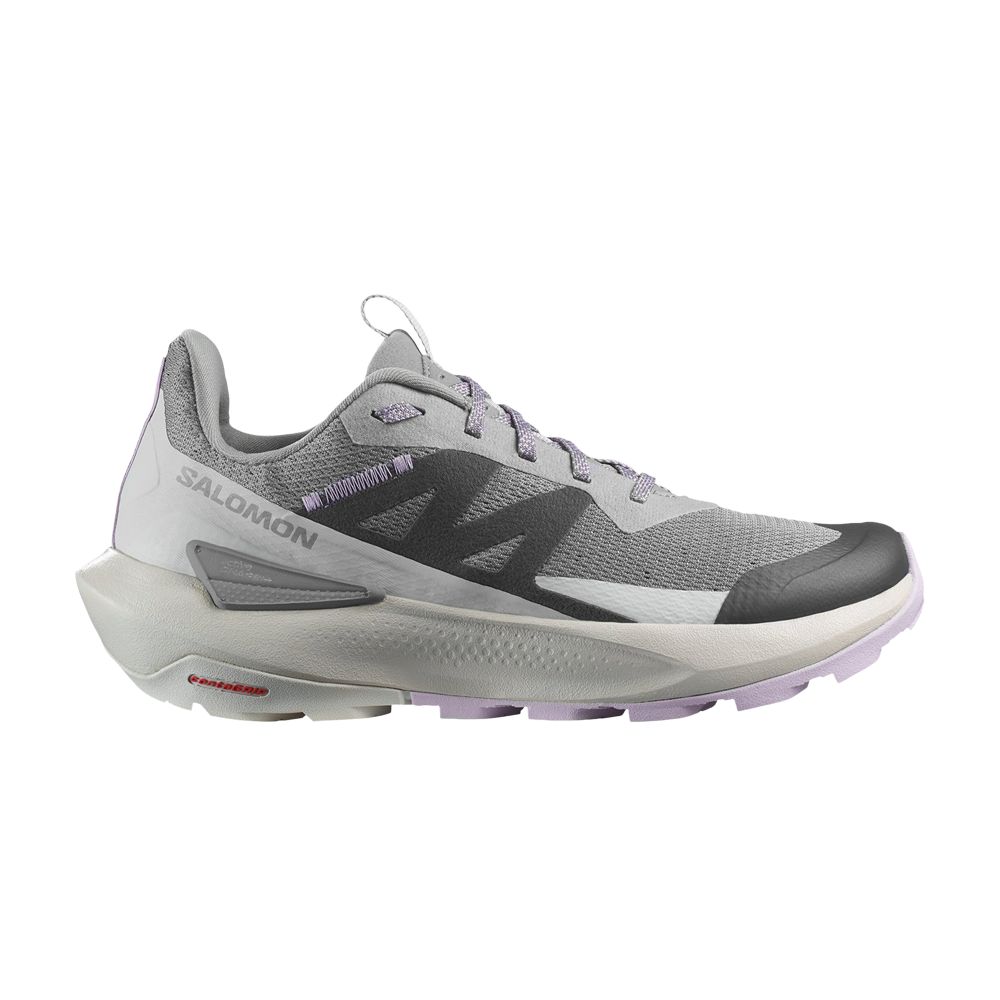 Pre-owned Salomon Wmns Elixir Activ 'sharkskin Orchid Petal' In Grey