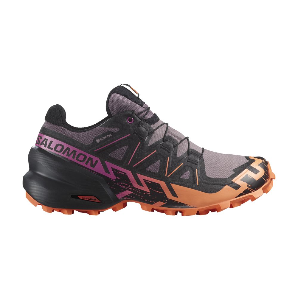 Pre-owned Salomon Wmns Speedcross 6 Gore-tex 'moonscape Bird Of Paradise' In Purple