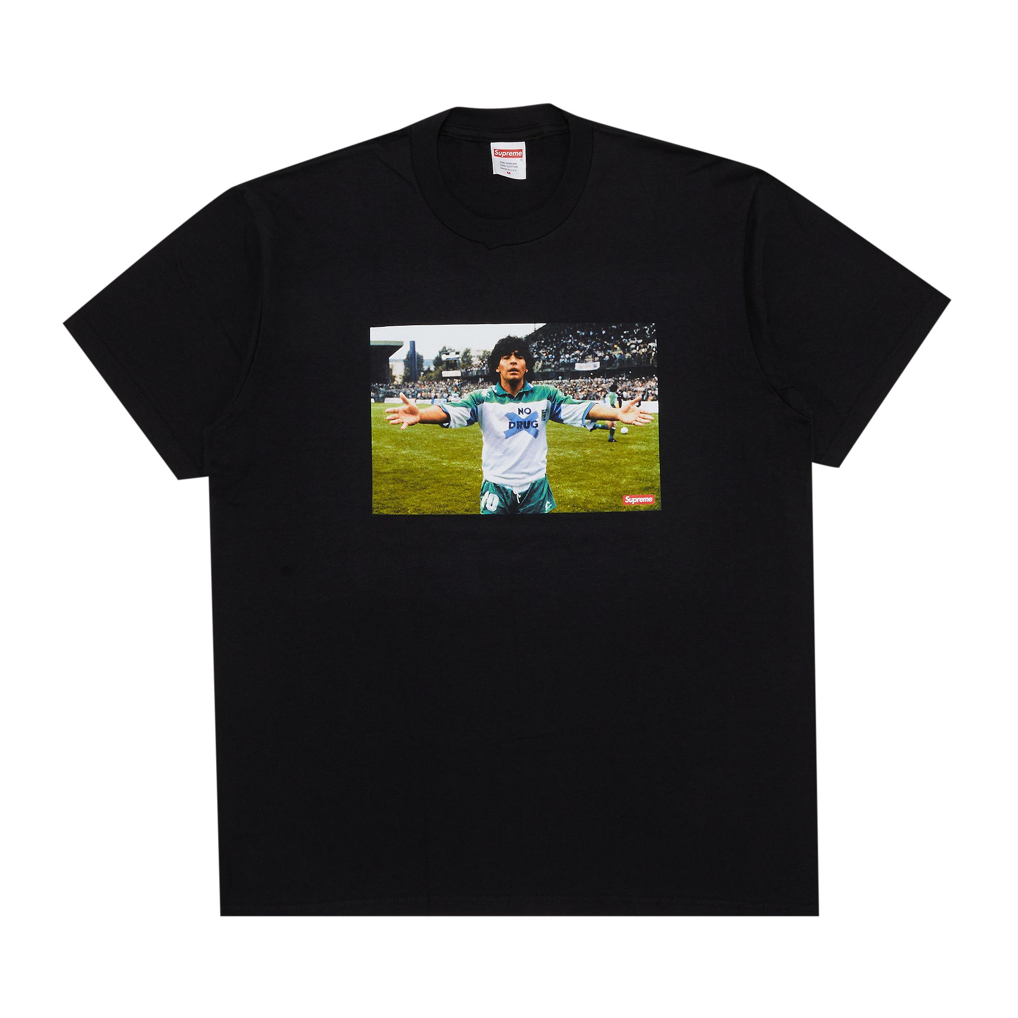 Pre-owned Supreme Maradona Tee 'black' | Men's Size Xl