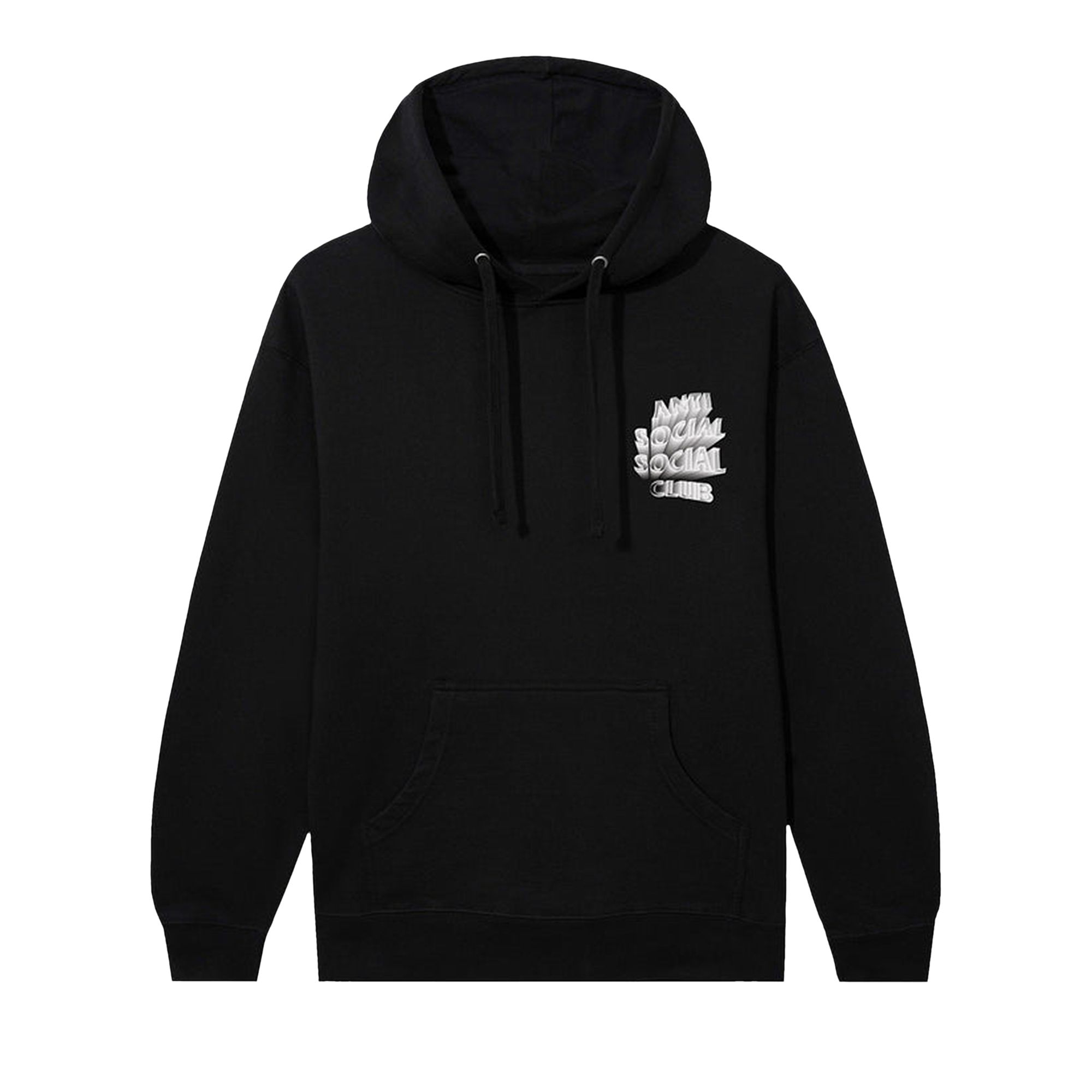 Pre-owned Anti Social Social Club Unbearable Hoodie 'black' | Men's Size Xl