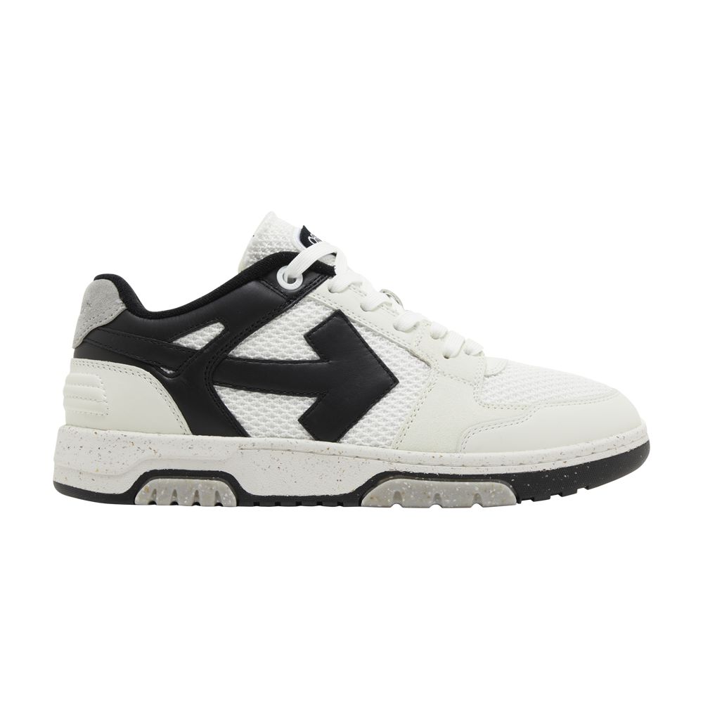 Pre-owned Off-white Out Of Office Slim 'white Black Speckled' | Men's Size 41