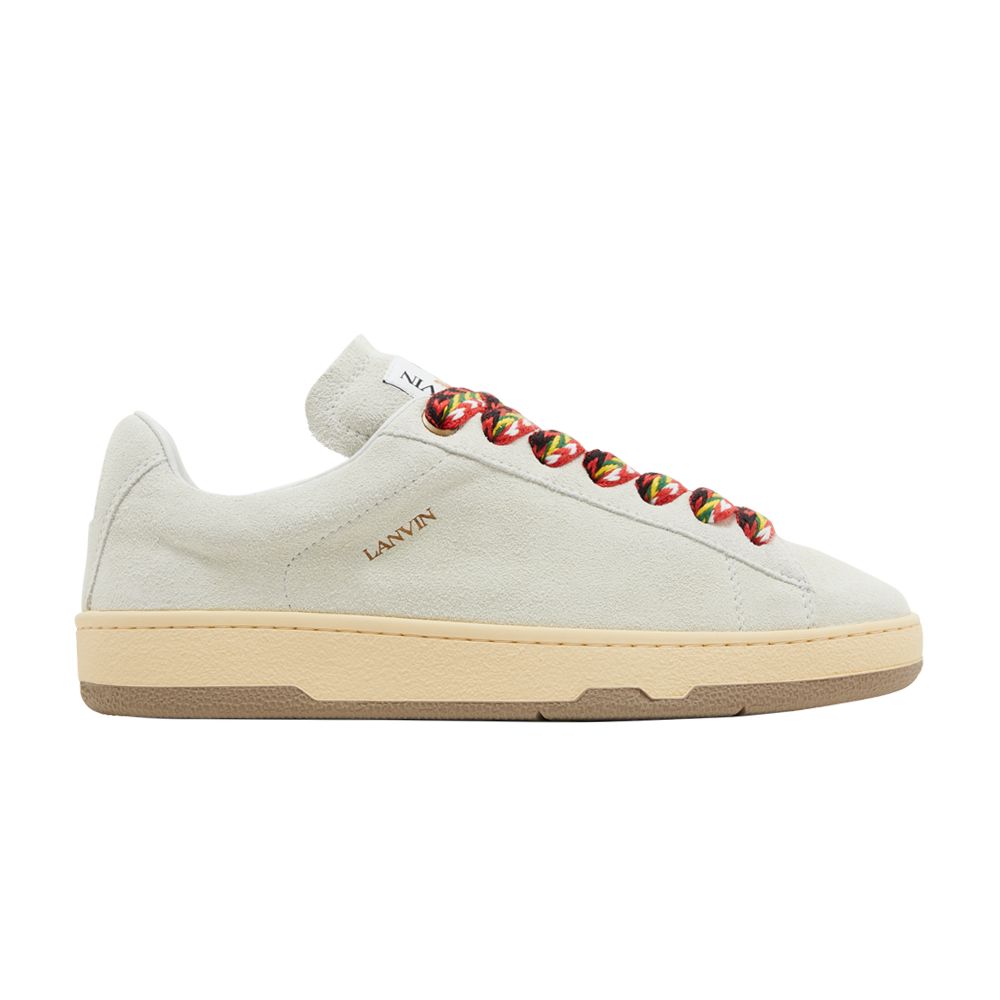 Pre-owned Lanvin Lite Curb Low 'white' | Men's Size 41