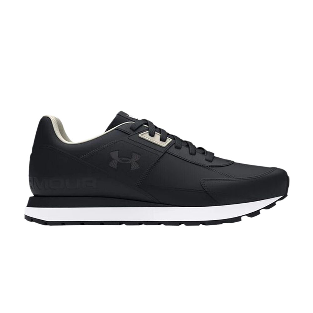 Pre-owned Under Armour Essential Runner 'black White'