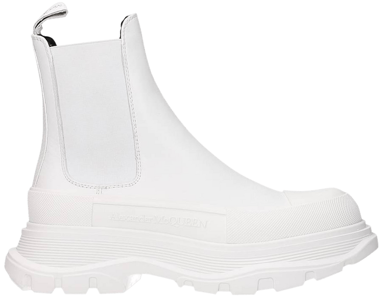 Alexander McQueen Wmns Tread Slick Boot White