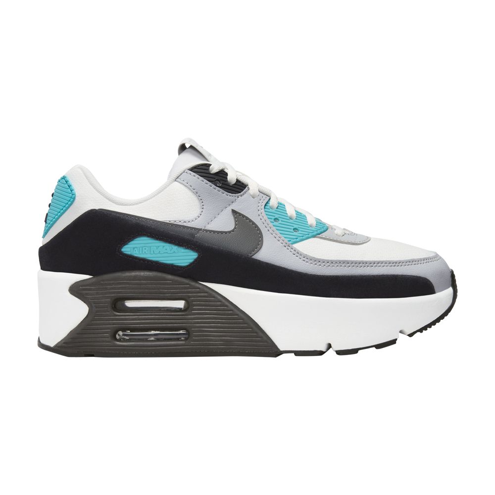 Click to view more detailed imagery on our partner's website Pre-owned Nike Wmns Air Max 90 Lv9 'laser Blue' In White