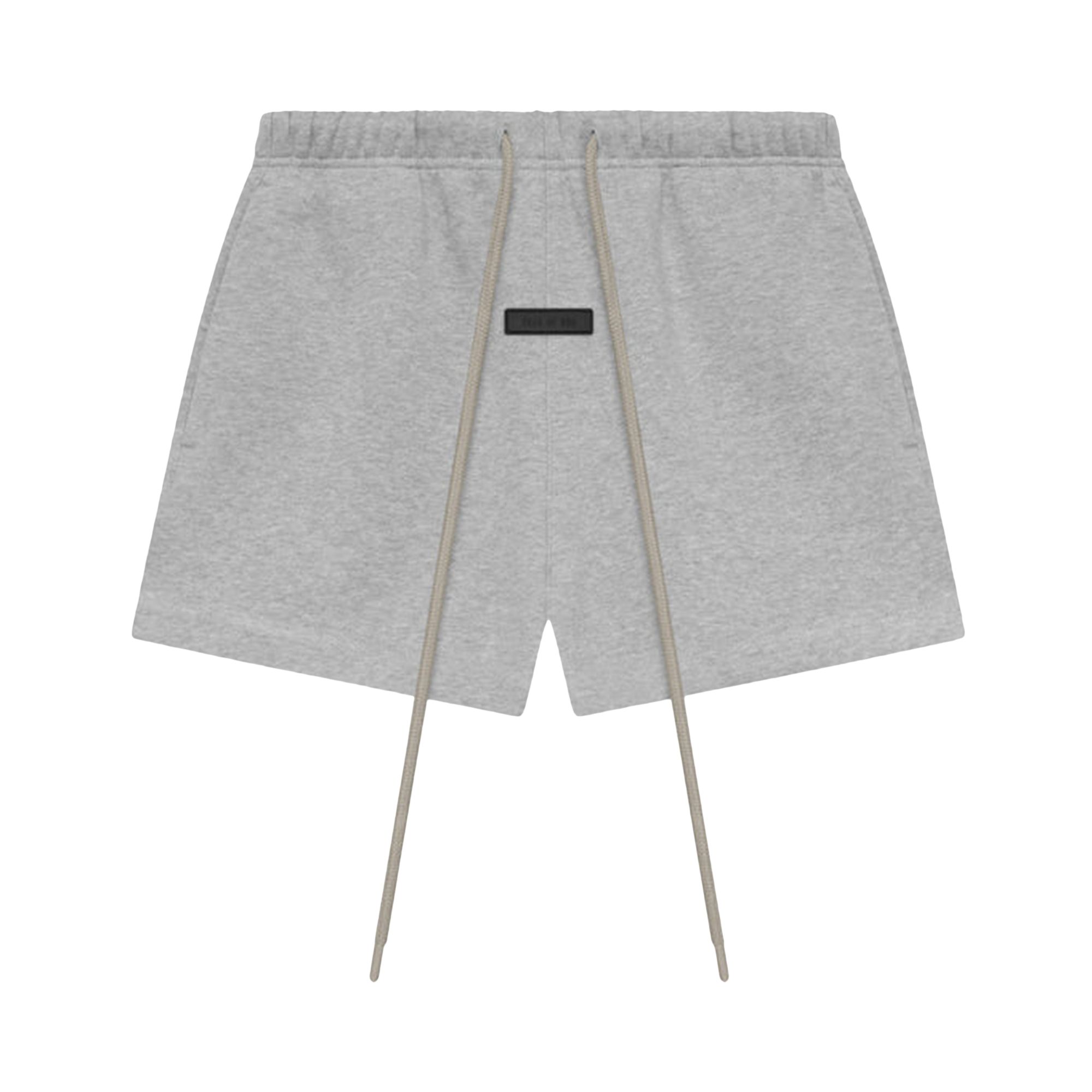 Pre-owned Essentials Fear Of God  Running Short 'light Heather Grey'