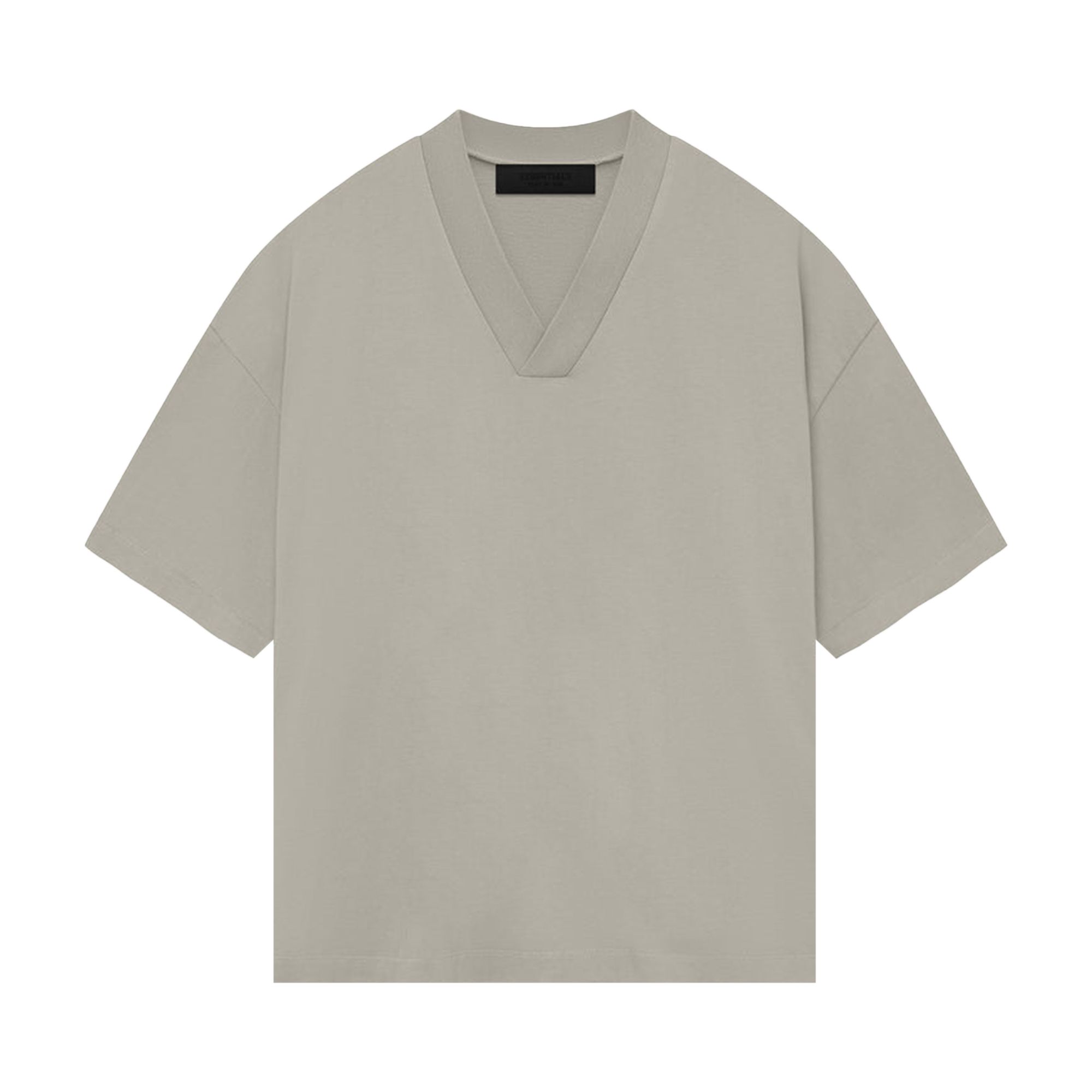 Fear of God Essentials V Neck T-Shirt 'Seal' | Grey | Men's Size 2XS