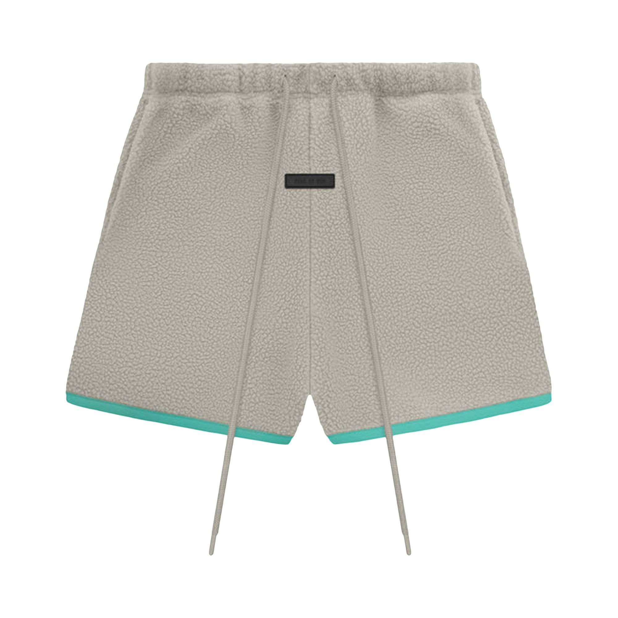 Fear of God Essentials Polar Fleece Shorts 'Seal' | Grey | Men's Size 2XS