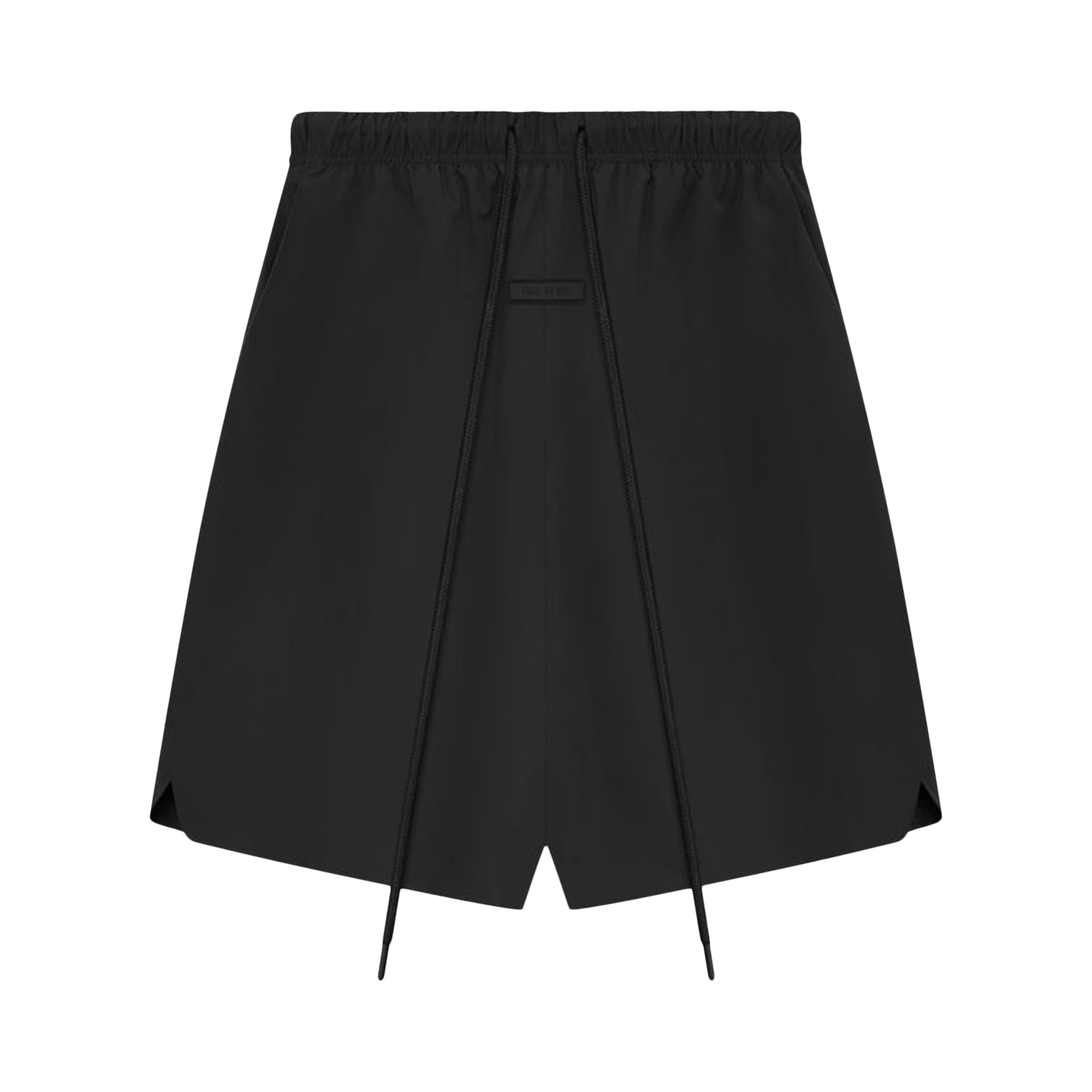Pre-owned Essentials Fear Of God Nyon Relaxed Shorts 'jet Black'