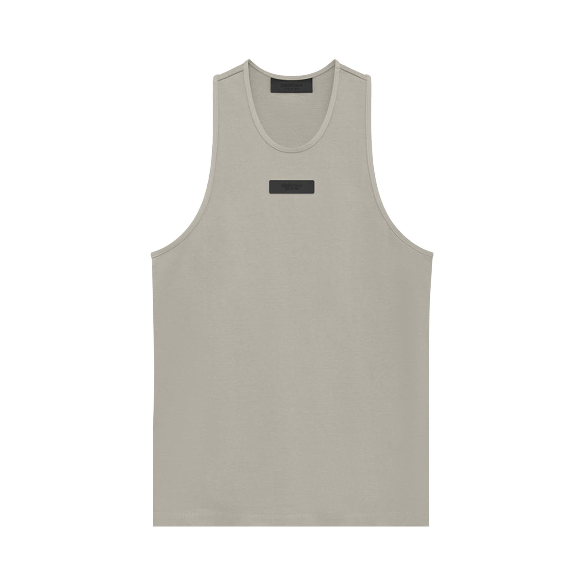 Pre-owned Essentials Fear Of God Heavy Jersey Tank Top 'seal' In Grey