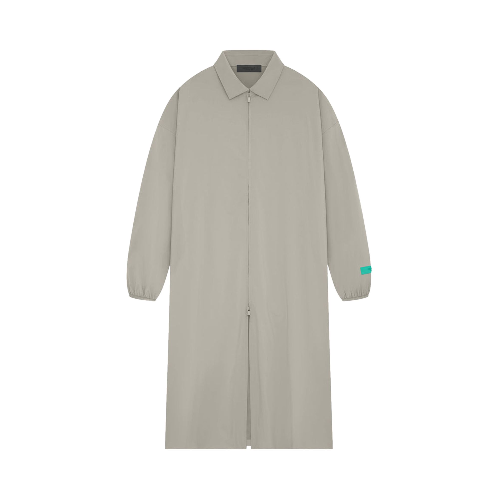 Fear of God Essentials Nylon Car Coat 'Seal' | Grey | Men's Size 2XL
