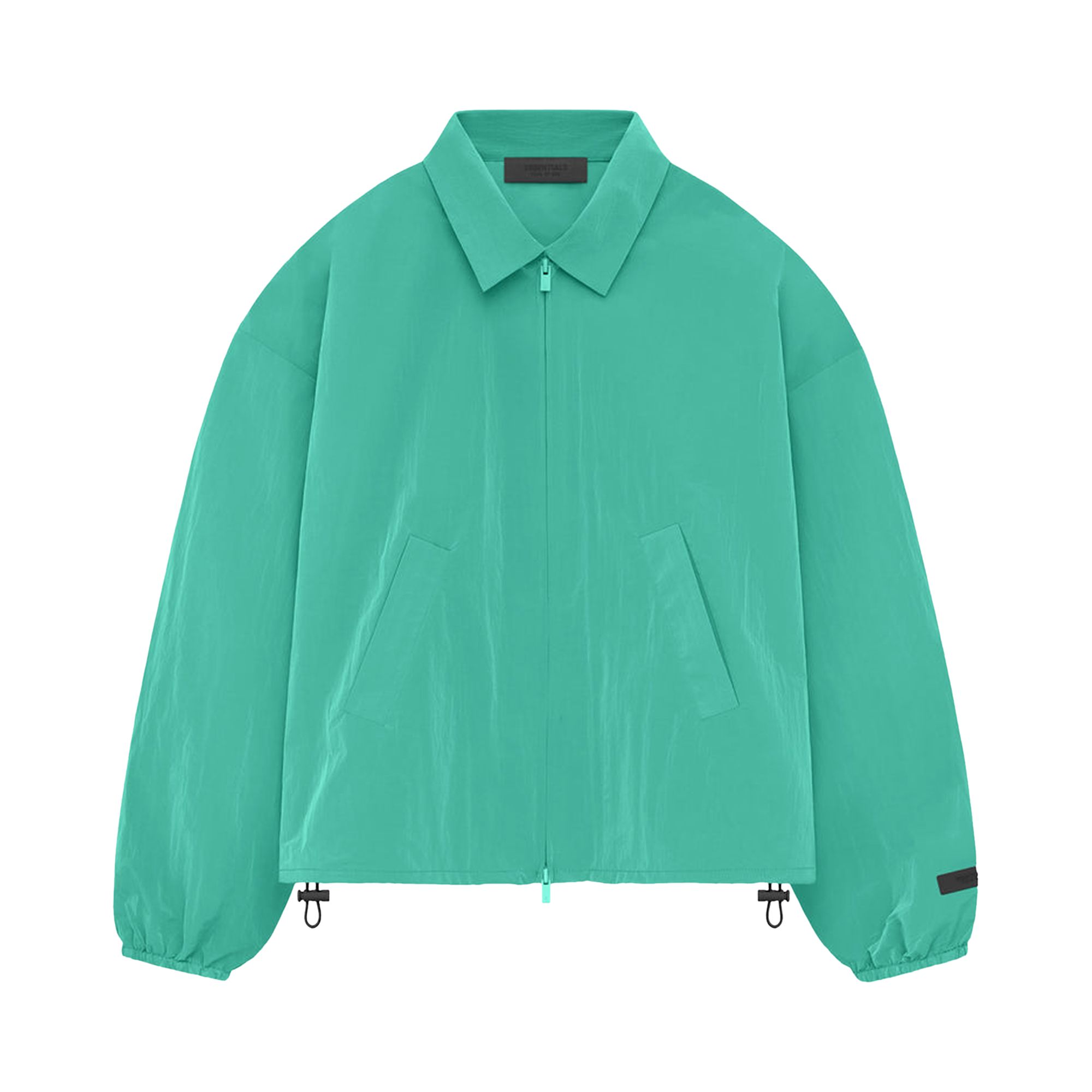 Pre-owned Essentials Fear Of God Shell Bomber 'mint Leaf' | Green | Women's Size M