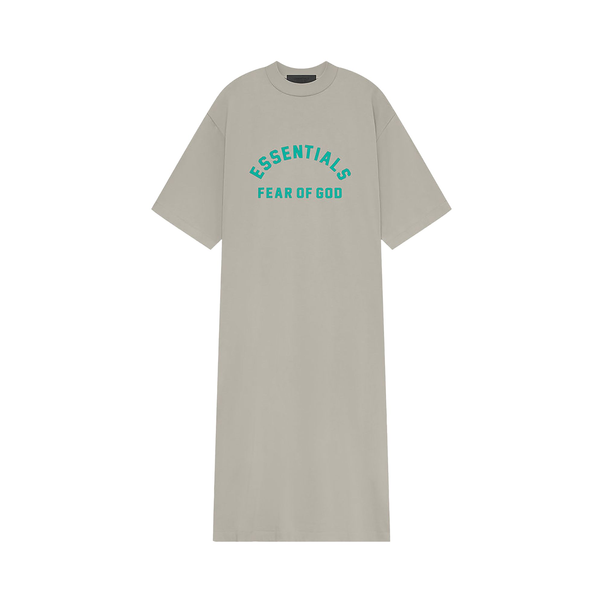 Fear of God Essentials 3/4 Sleeve Dress 'Seal' | Grey | Women's Size S