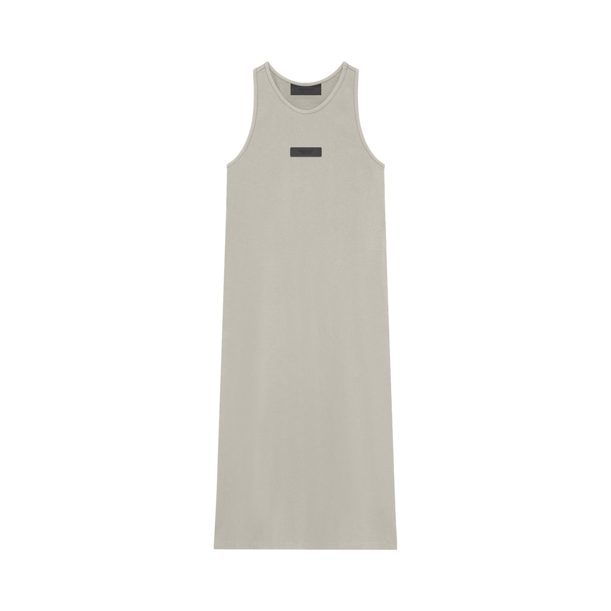 Pre-owned Essentials Fear Of God Tank Top Dress 'seal' In Grey