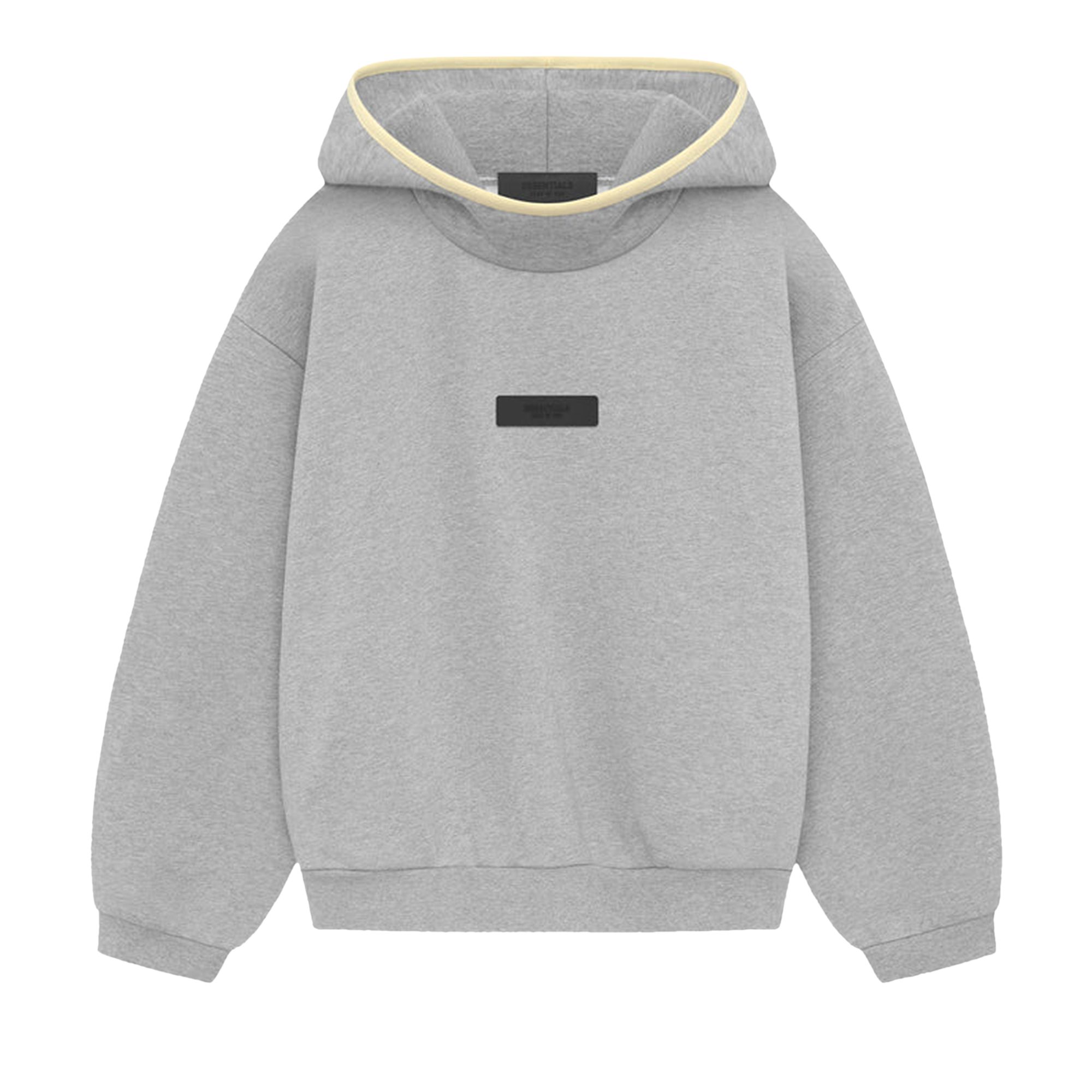 Fear of God Essentials Kids Hoodie 'Light Heather Grey' | Kid's Size -4.5