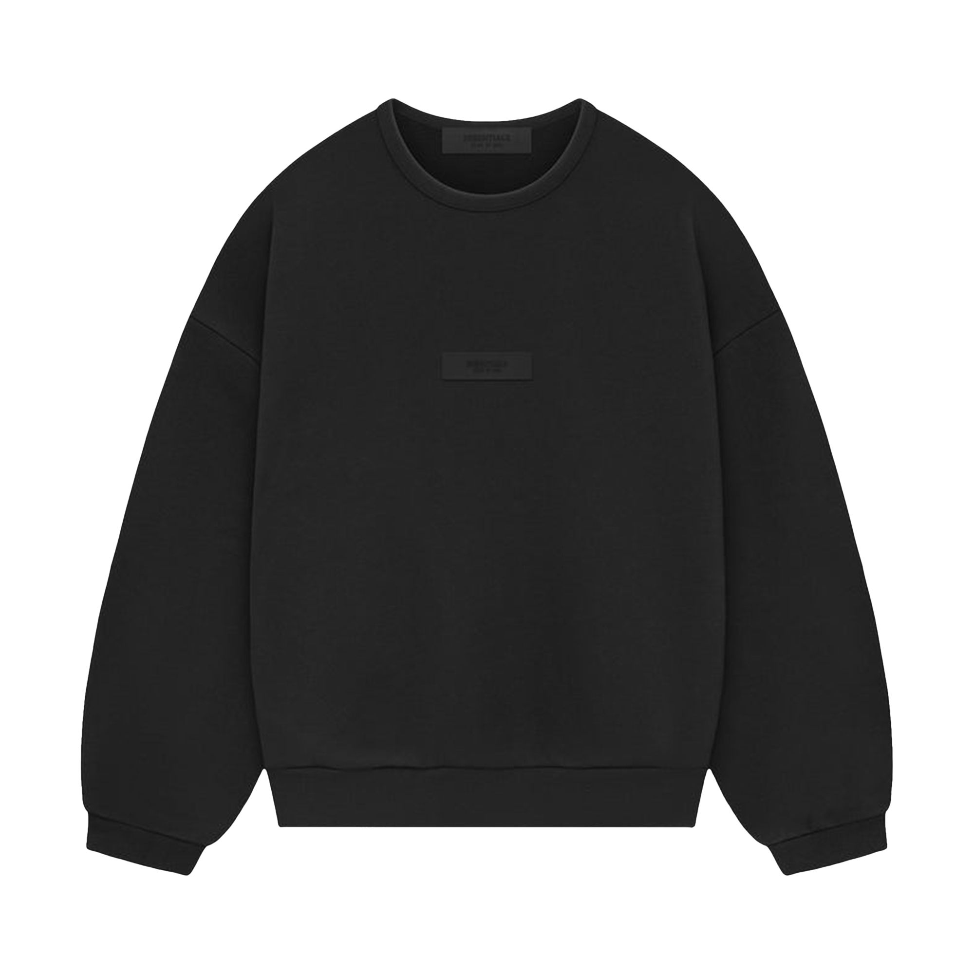 Fear of God Essentials Kids Crewneck Sweater 'Jet Black' | Kid's Size -6.5