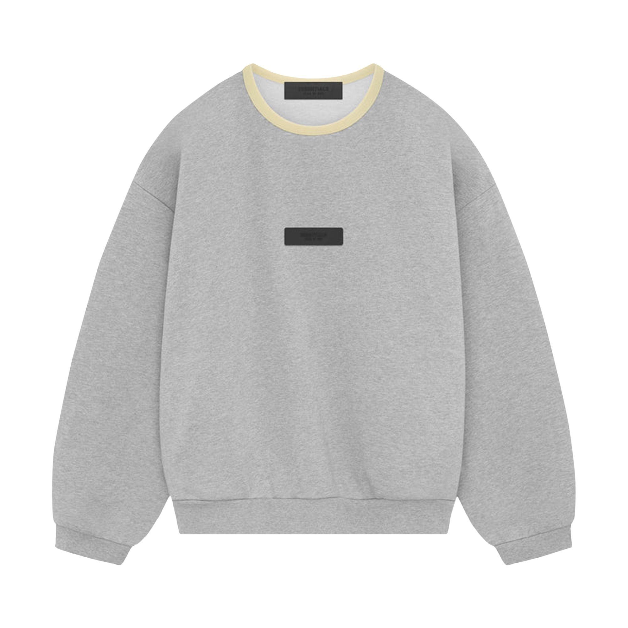 Fear of God Essentials Kids Crewneck Sweater 'Light Heather Grey' | Kid's Size 10