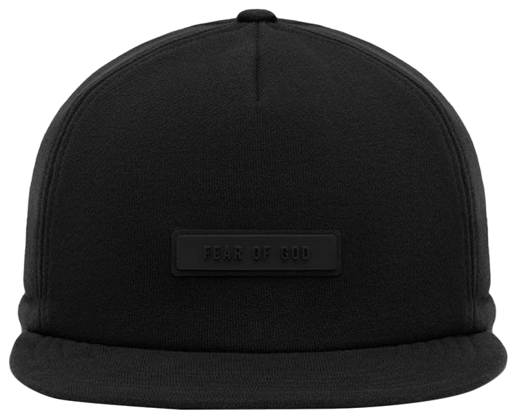 Buy Fear of God Essentials Baseball Cap Jet Black 642SP247074F