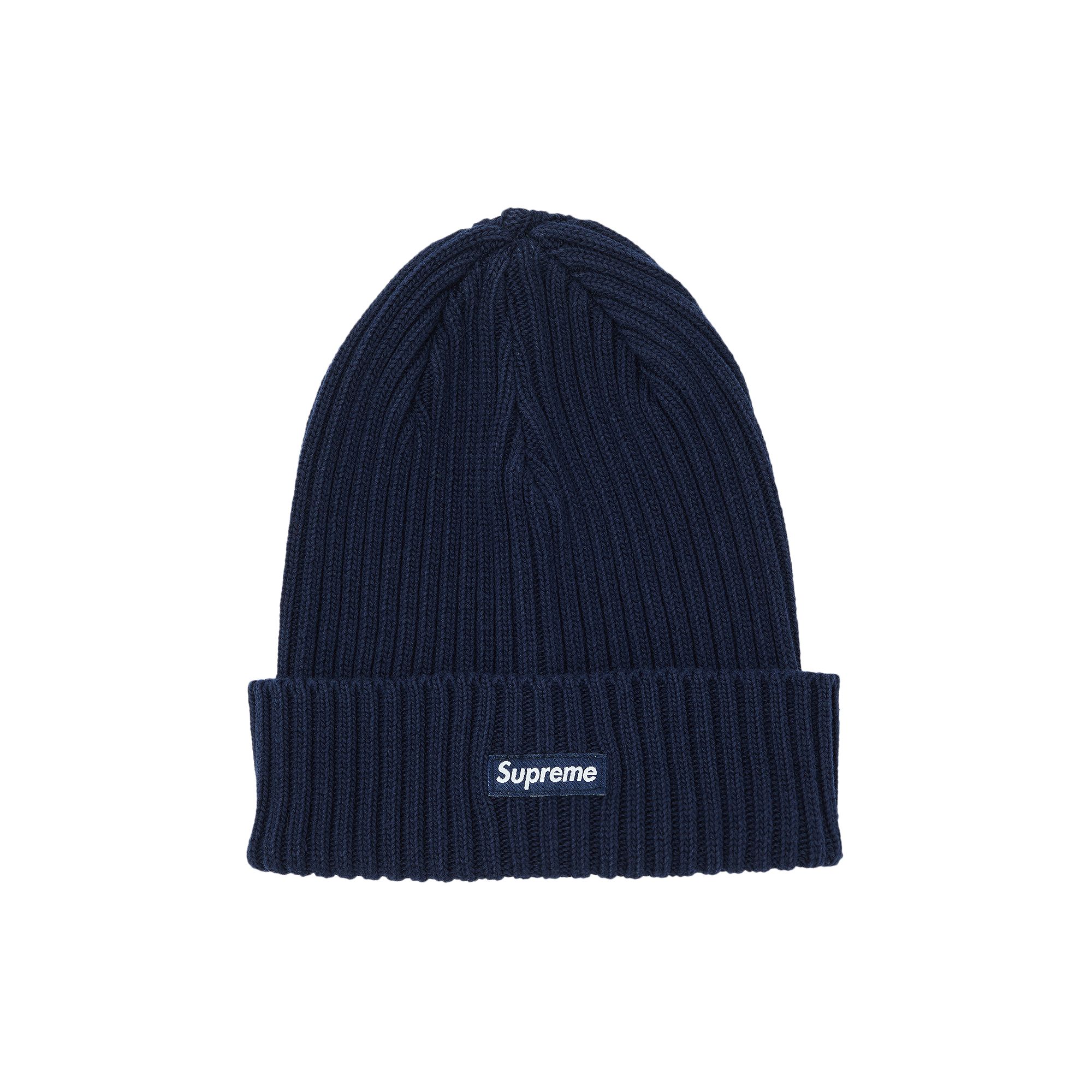 Supreme Overdyed Beanie 'Navy' | Blue | Men's Size Onesize