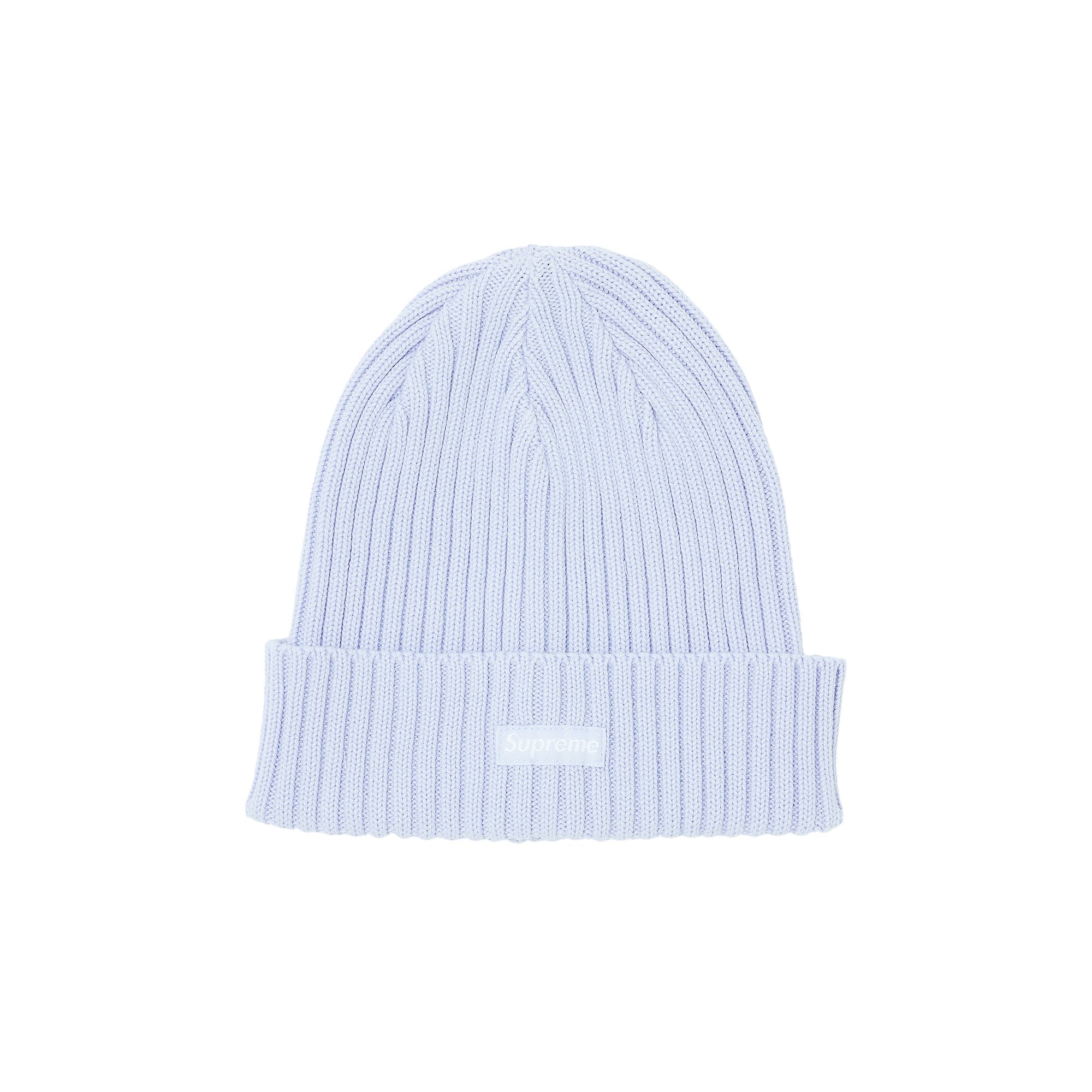 Pre-owned Supreme Overdyed Beanie 'lavender' In Purple